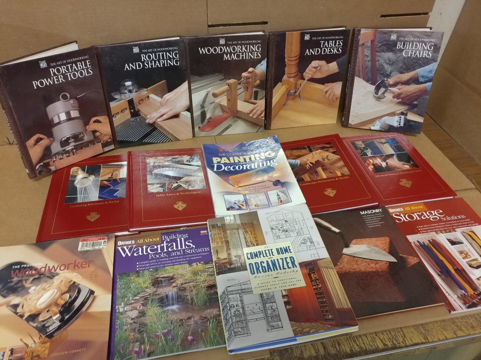 Lot of 20 Do-It-Yourself How-to Remodel Handyman Home Repair Books RANDOM*MIX