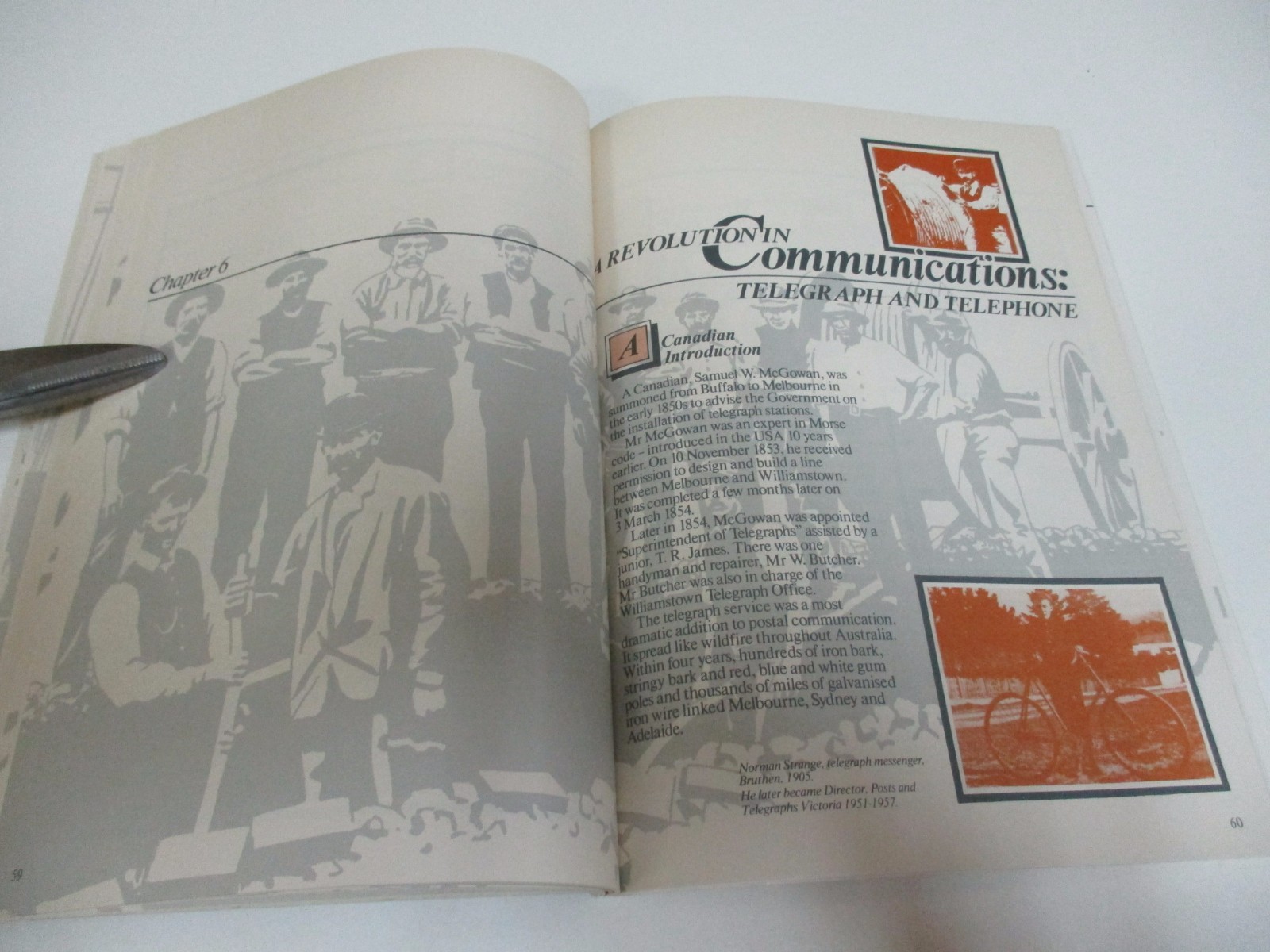 History of Postal Services in Victoria – Australia Post Book – 125 Pages – 1984