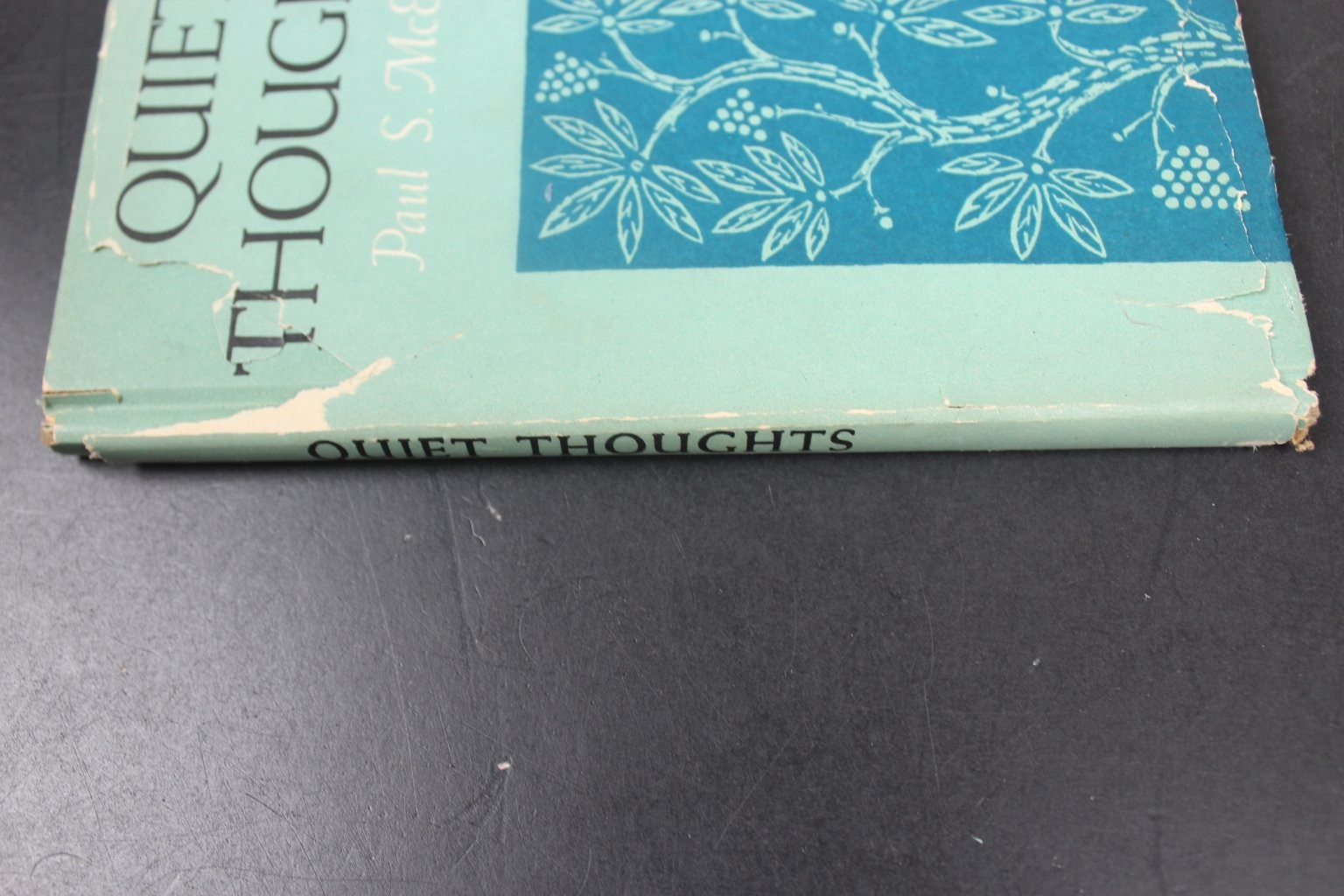 Quiet Thoughts Paul S. McElroy 1964 Illustrated Peter Pauper Press Book HCDJ