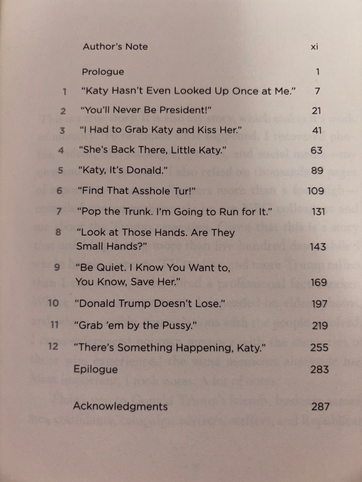 Unbelievable Katy Tur 2017 First Edition Political Memoir Dey St.
