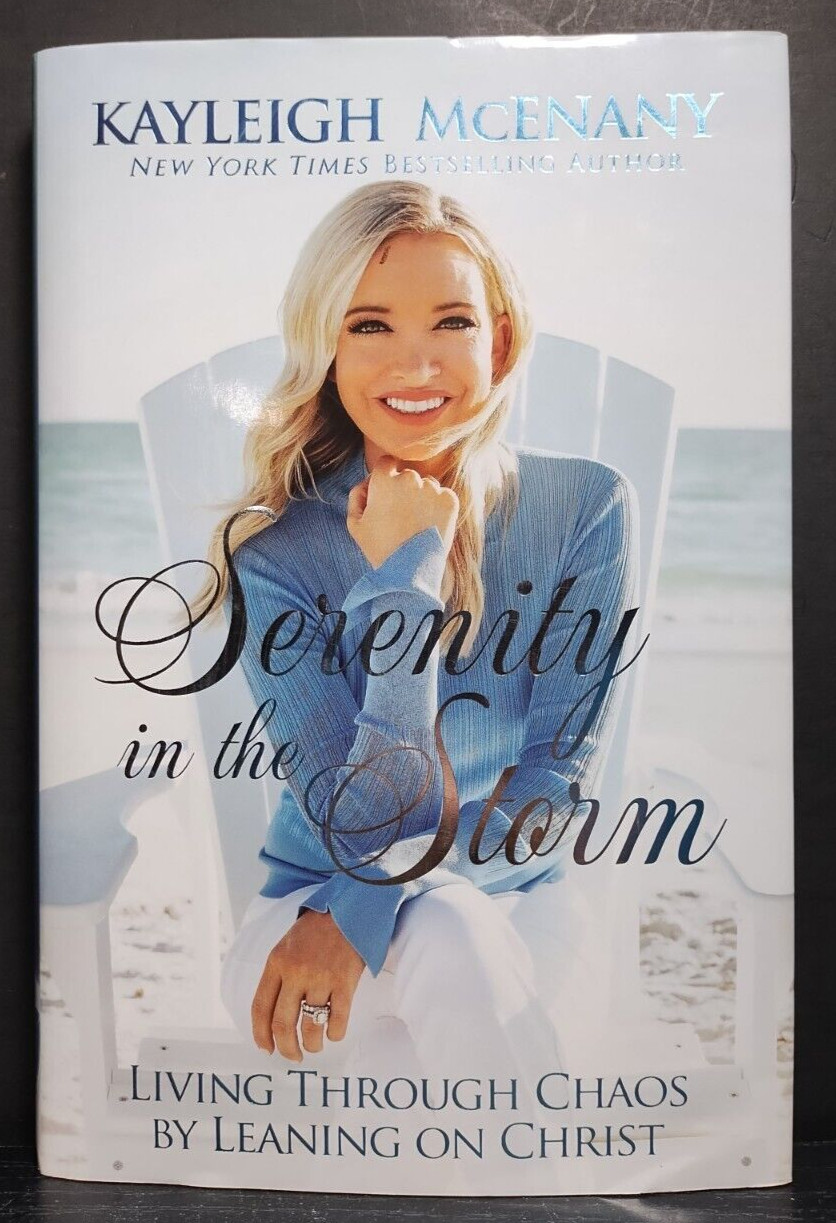 Serenity in the Storm HC 2023 Kayleigh McEnany Post Hill Press Christian Life Fa