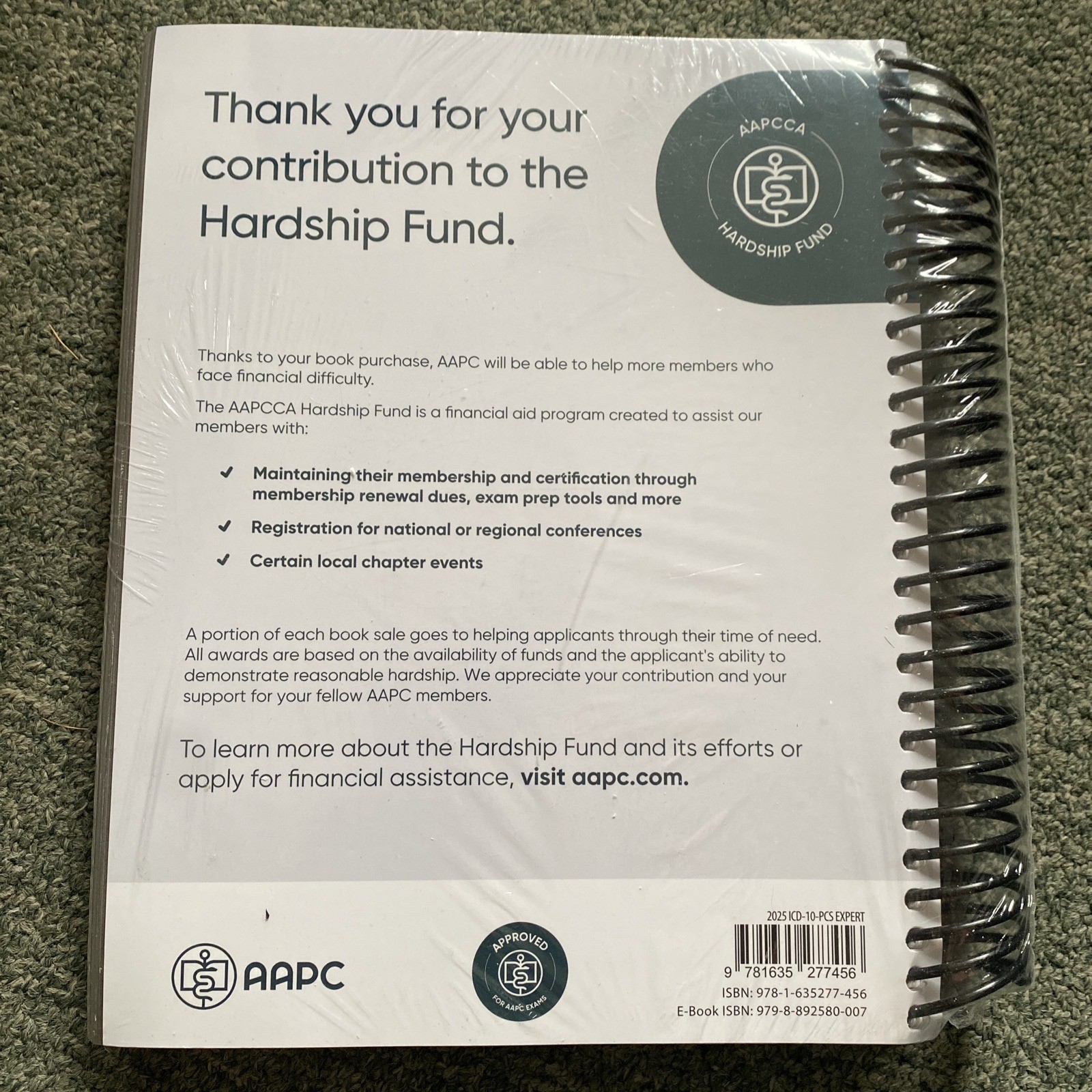 ICD-10-PCS Expert Complete Code Set for Facilities 2025 – Spiral-bound by AAPC