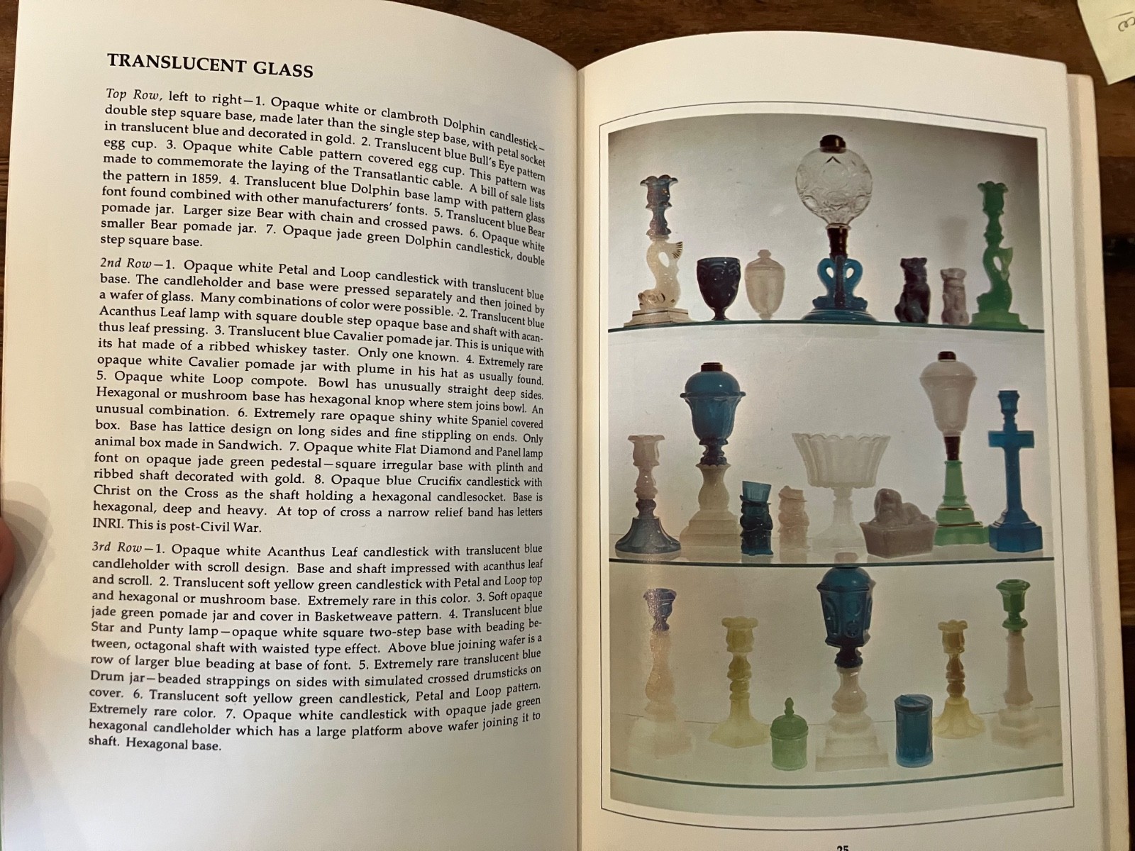 The Sandwich Glass Museum Collection 1969 Book Kershaw 40 pages