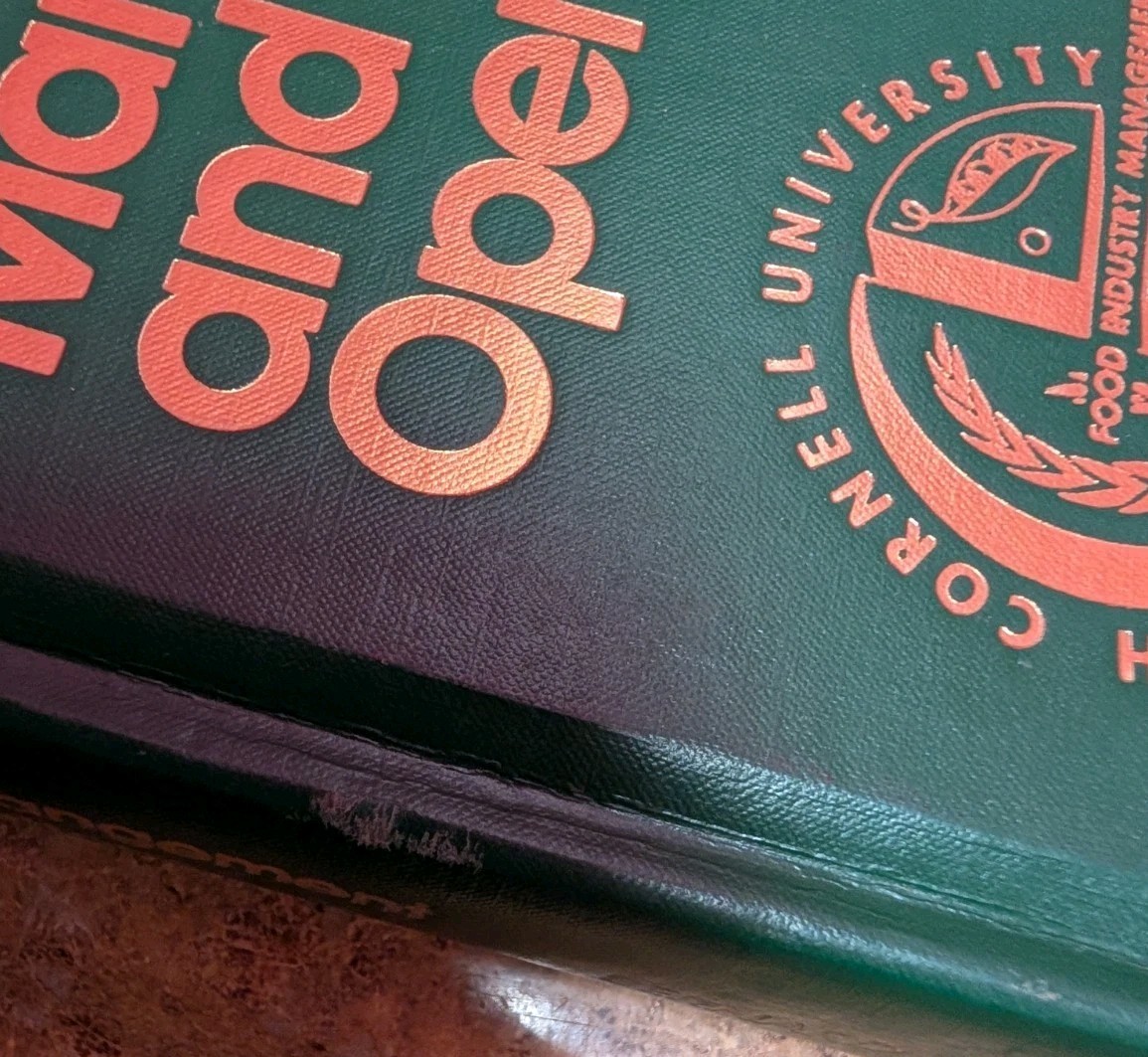Produce management and operations Cornell University Home Study Program HC Book