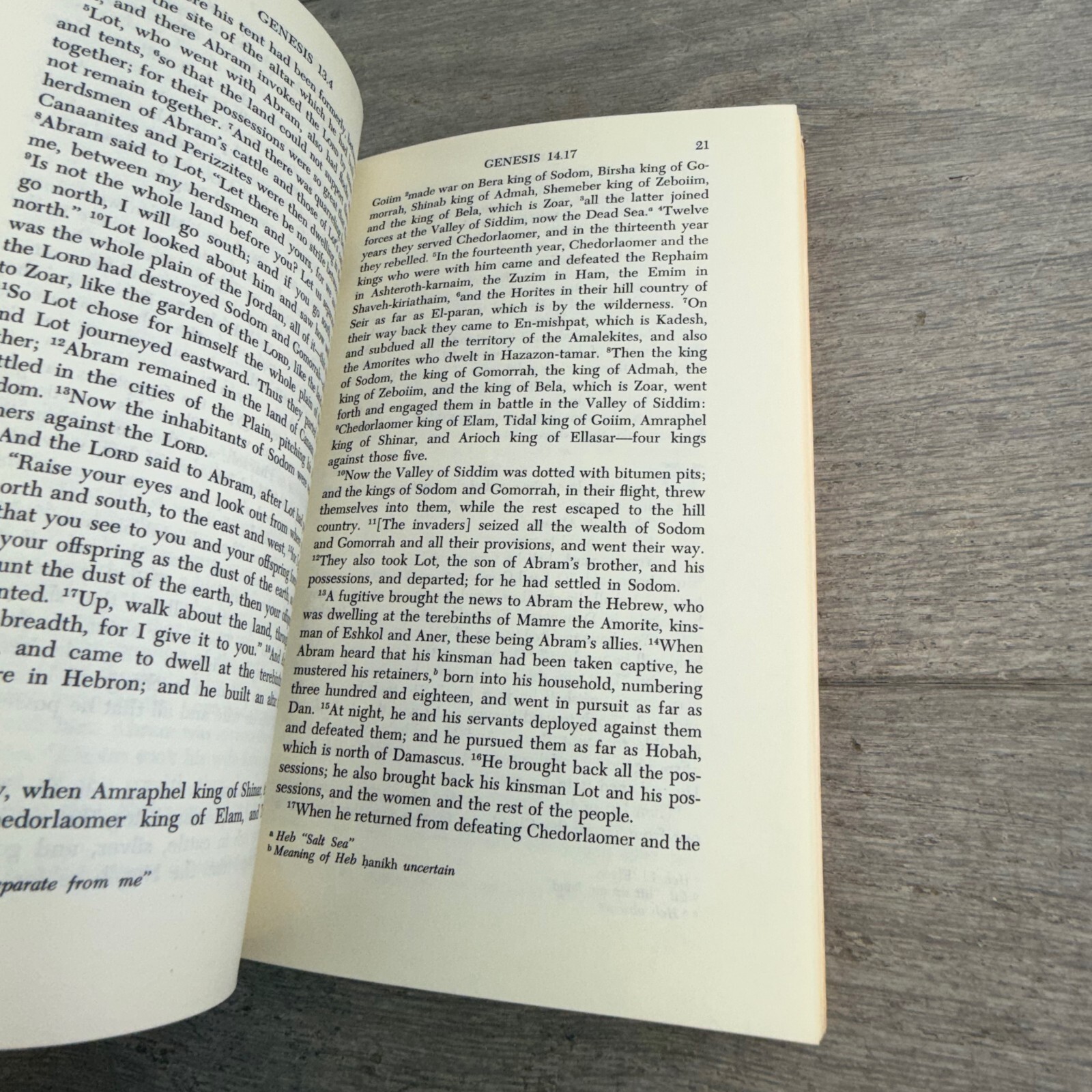 Genesis Tanakh NJPS Translation Jewish Bible Study Hardcover