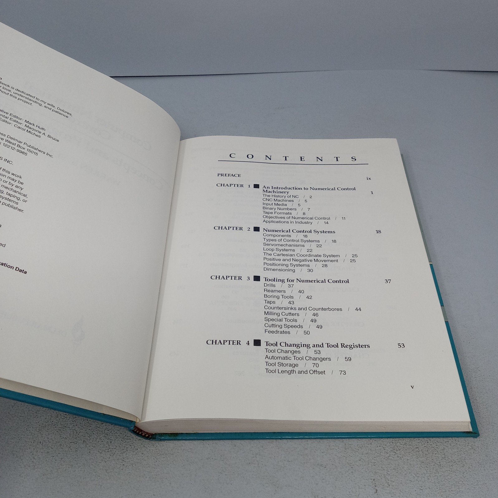 Computer Numerical Control: Concepts and Programming 1986 HC by Warren S. Seames