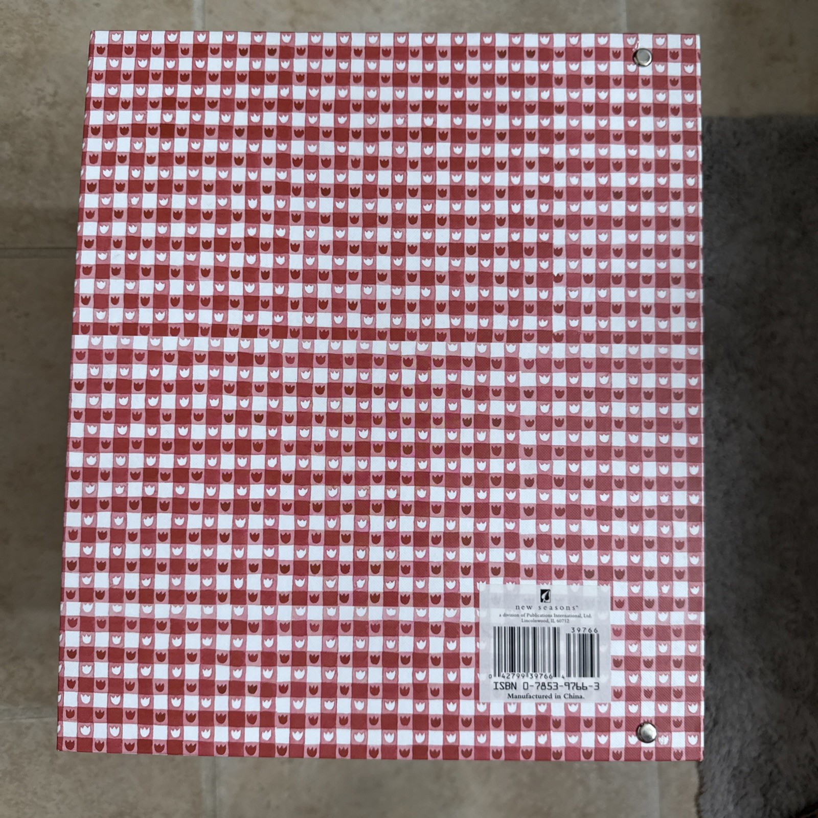Betty Crocker Recipe Keeper From the Heart Deluxe Recipe Binder New