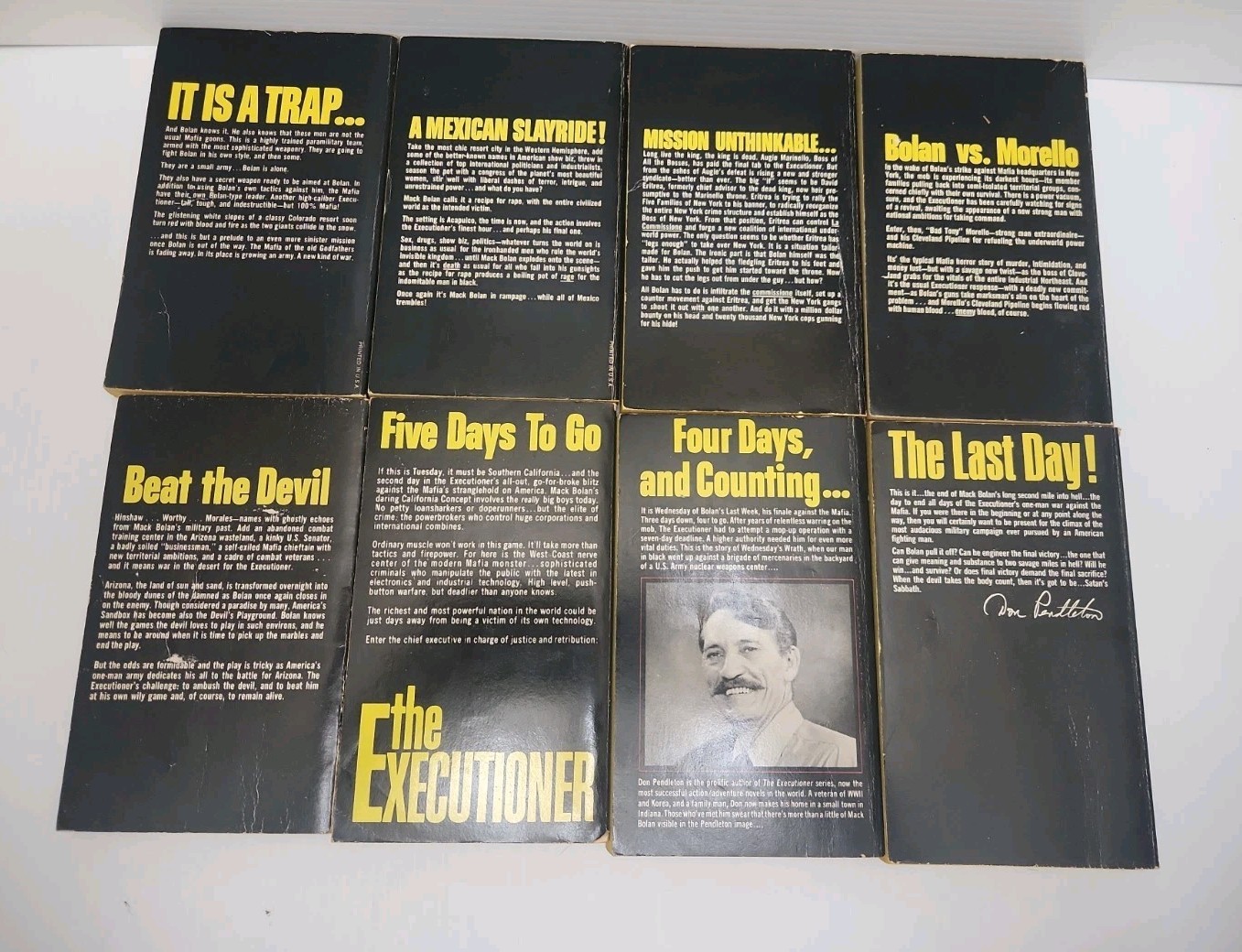 Don Pendleton Mack Bolan The Executioner Lot #14 #15 #18-26 #29-#32 #34 #35 #38