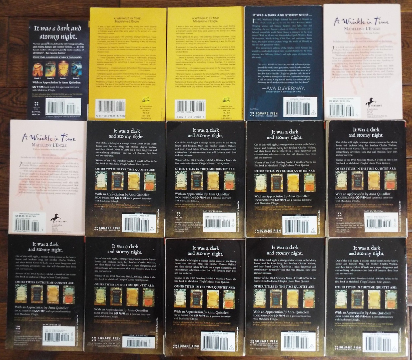 Lot 16 Guided Reading A Wrinkle in Time Books by Madeleine L’Engle