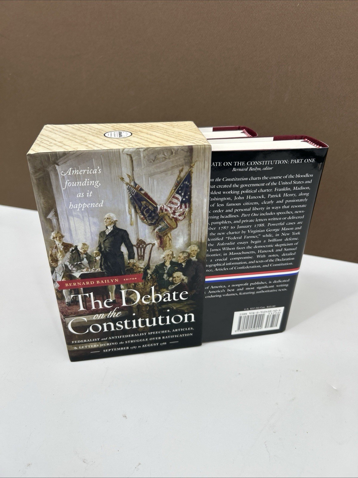 The Debate on the Constitution -Library Of America Two Volume Set Boxed