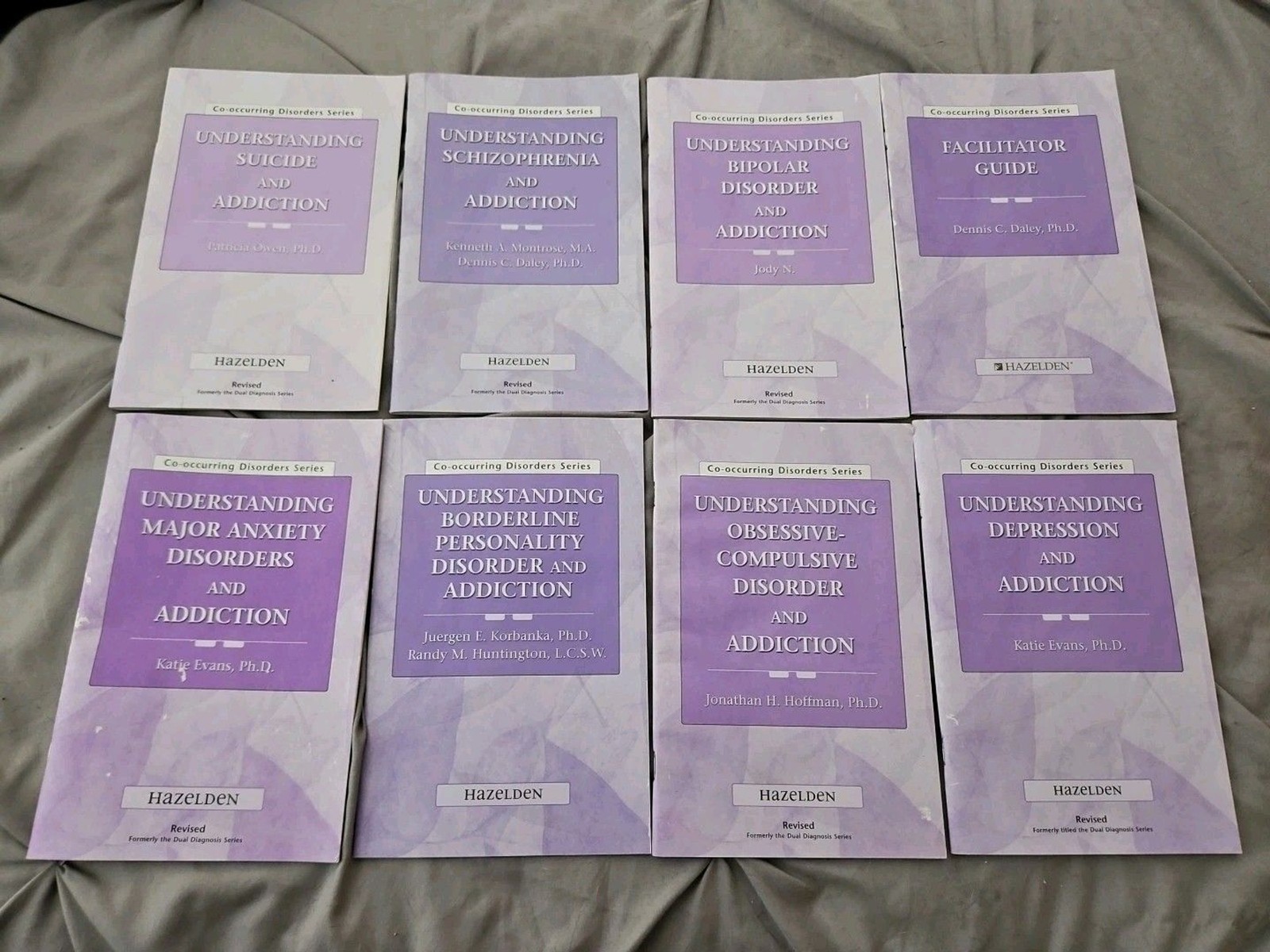 Hazelden’s Co Occurring Disorders Series 22 Purple Books / Pamphlets