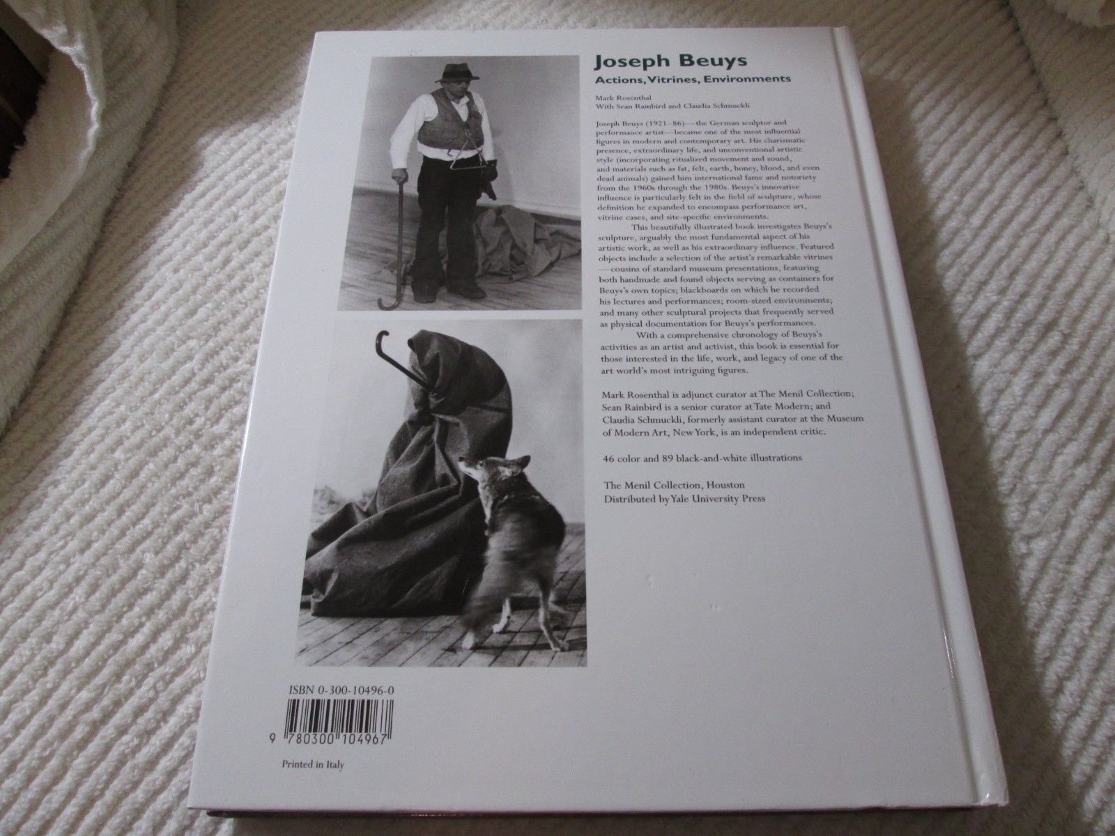 Joseph Beuys: Actions, Vitrines, Environments by Mark Rosenthal Hardcover