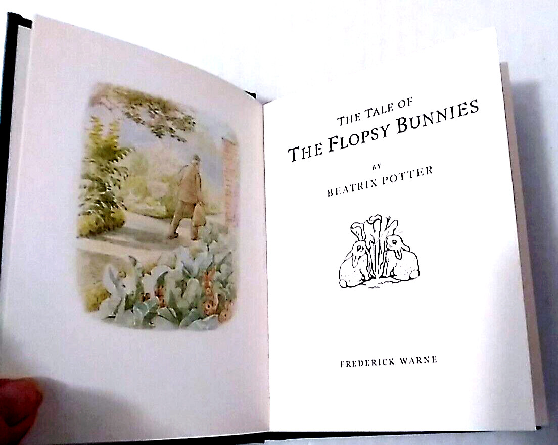 Beatrix Potter Tale of the Flopsy Bunnies 1909/2002 Green HC Folio Society Warne