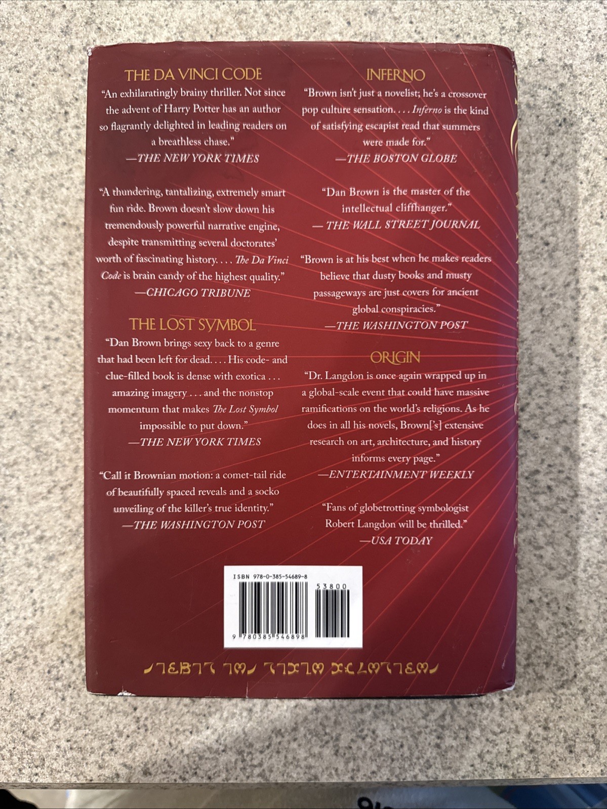 The Secret of Secrets A Novel – GOOD