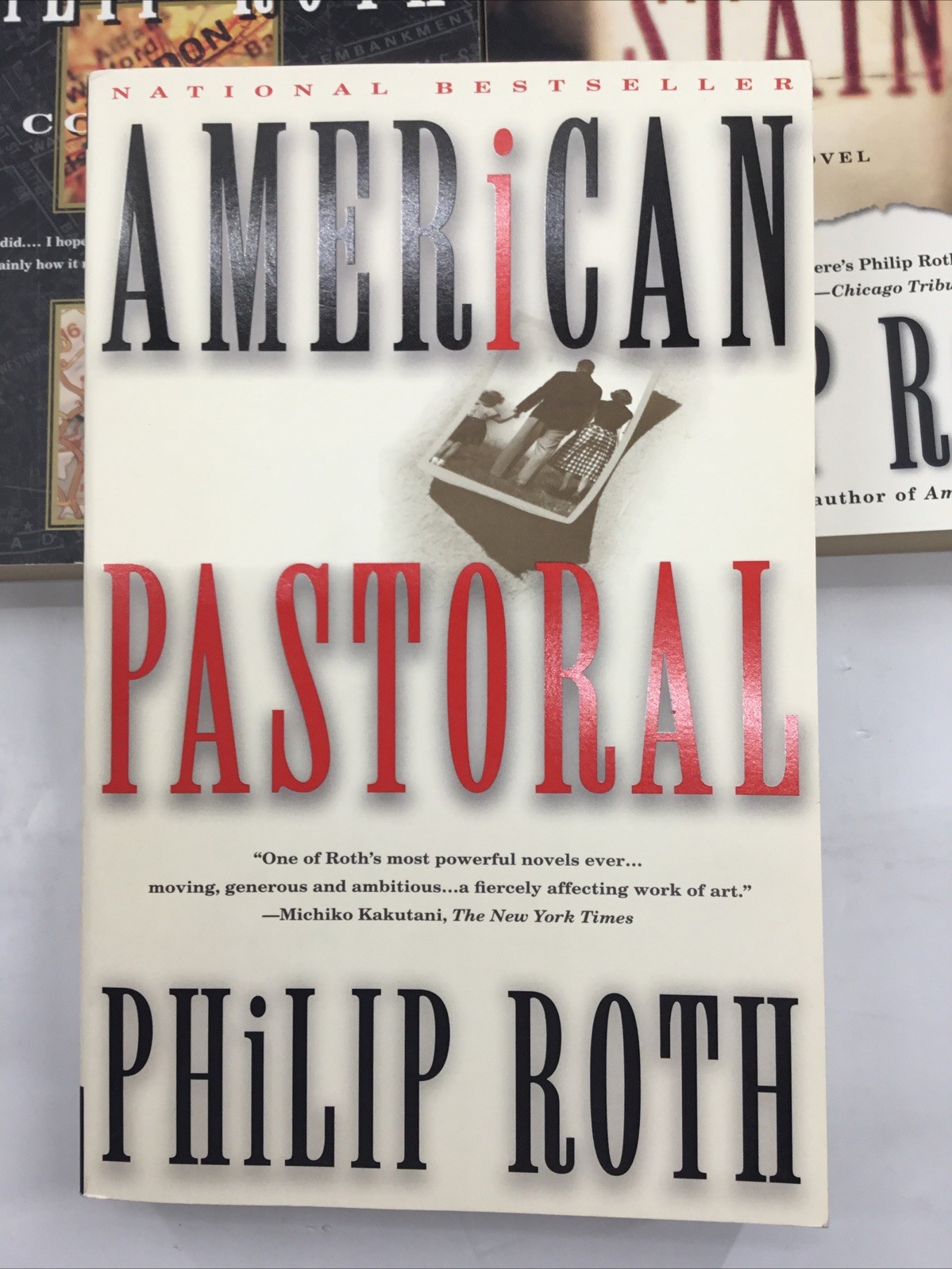 Philip Roth 4 Book Fiction Lot Paperback Counterlife The Human Stain Pastoral
