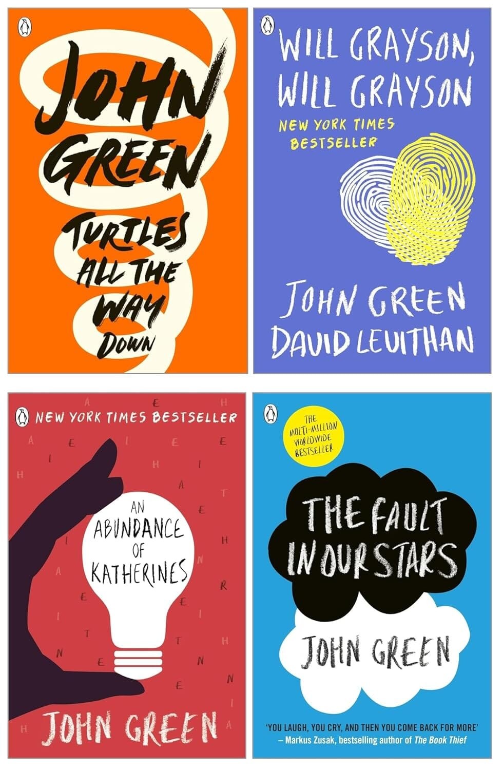 John Green Collection 4 Books Set – Ages 14-16 – Paperback