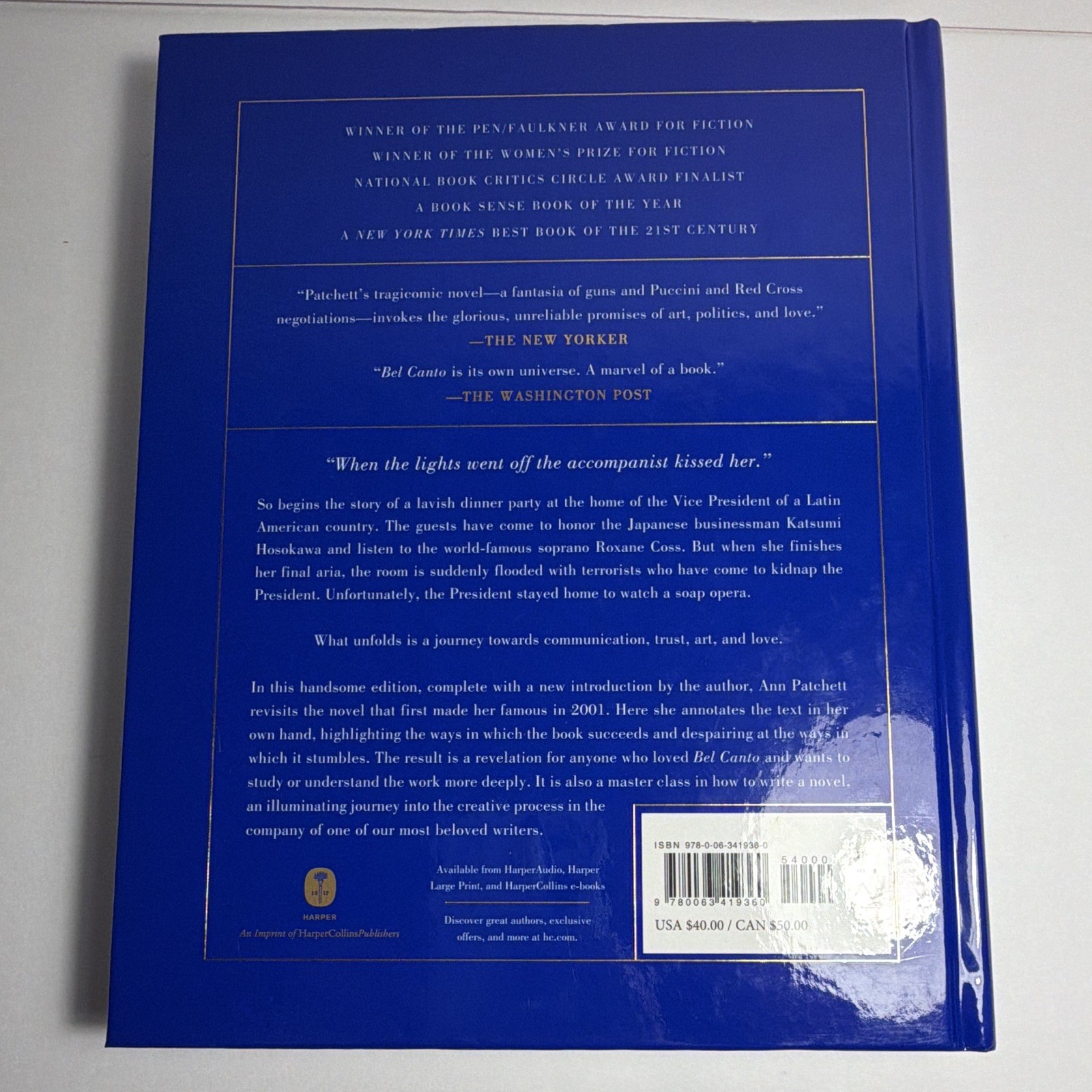 Read description: Ann Patchett Signed? First Edition Bel Canto Annotated Edition