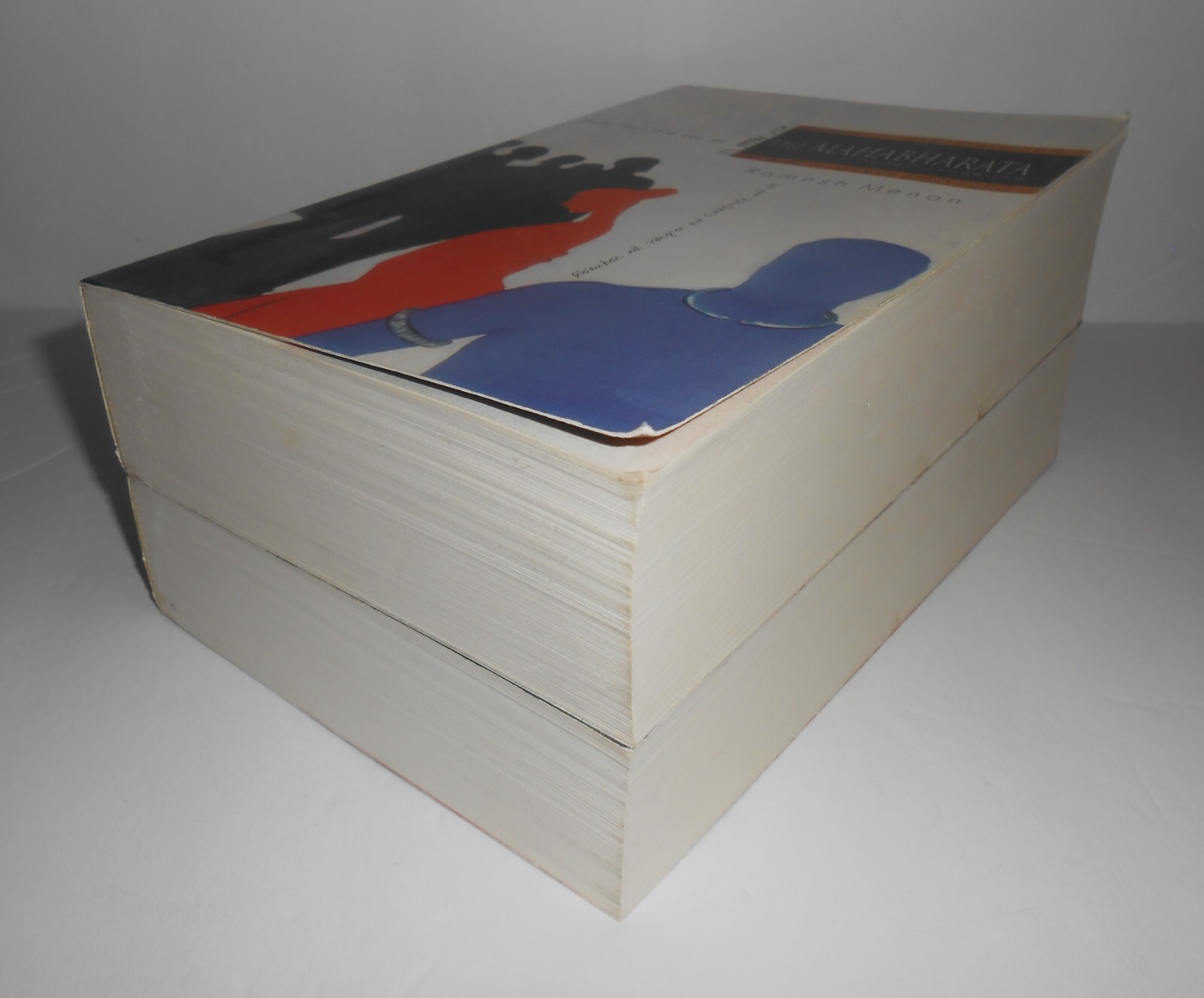 The MAHABHARATA a modern rendering by Ramesh Menon – 2 Books, Volume 1 and 2