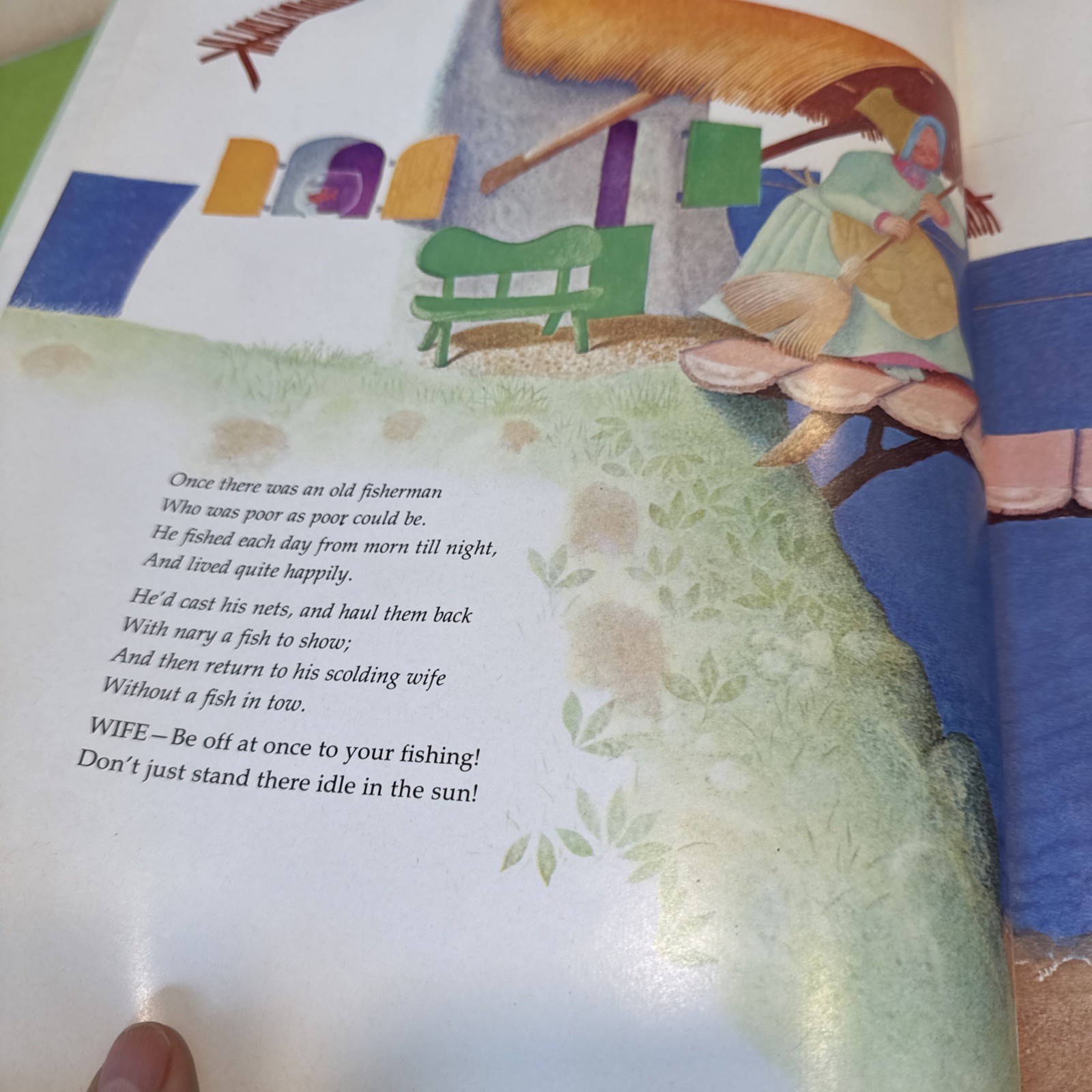 Vintage 1969 Storytime Treasury THE GOLDEN FISH/GOATHERD AND THE KINGS DAUGHTER