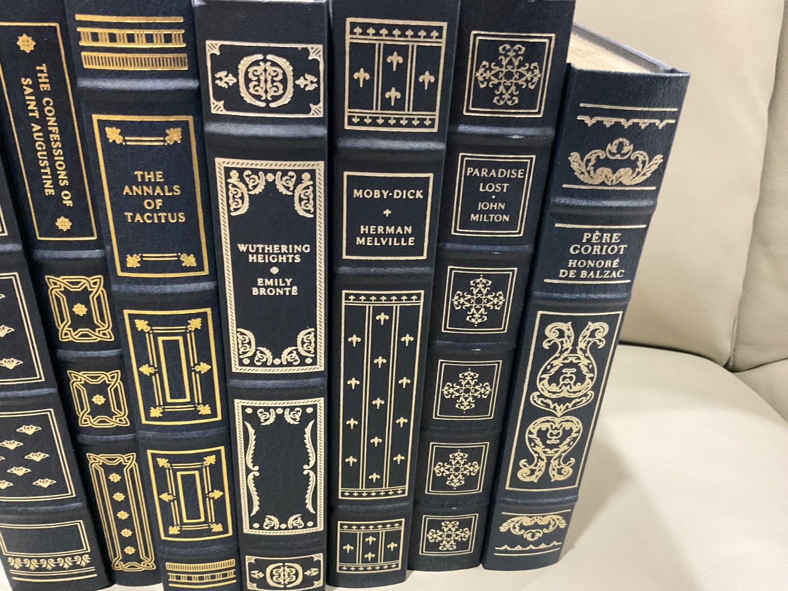 The Franklin Library Lot 7 Classic Literature Books ~ VERY NICE!
