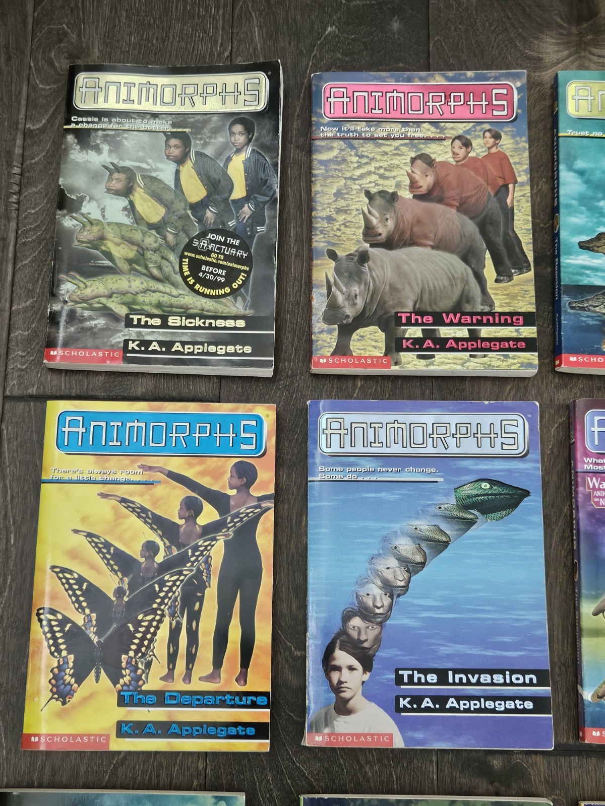 Lot Of 25 Animorphs Books- 1996-2001 See Photos For Titles