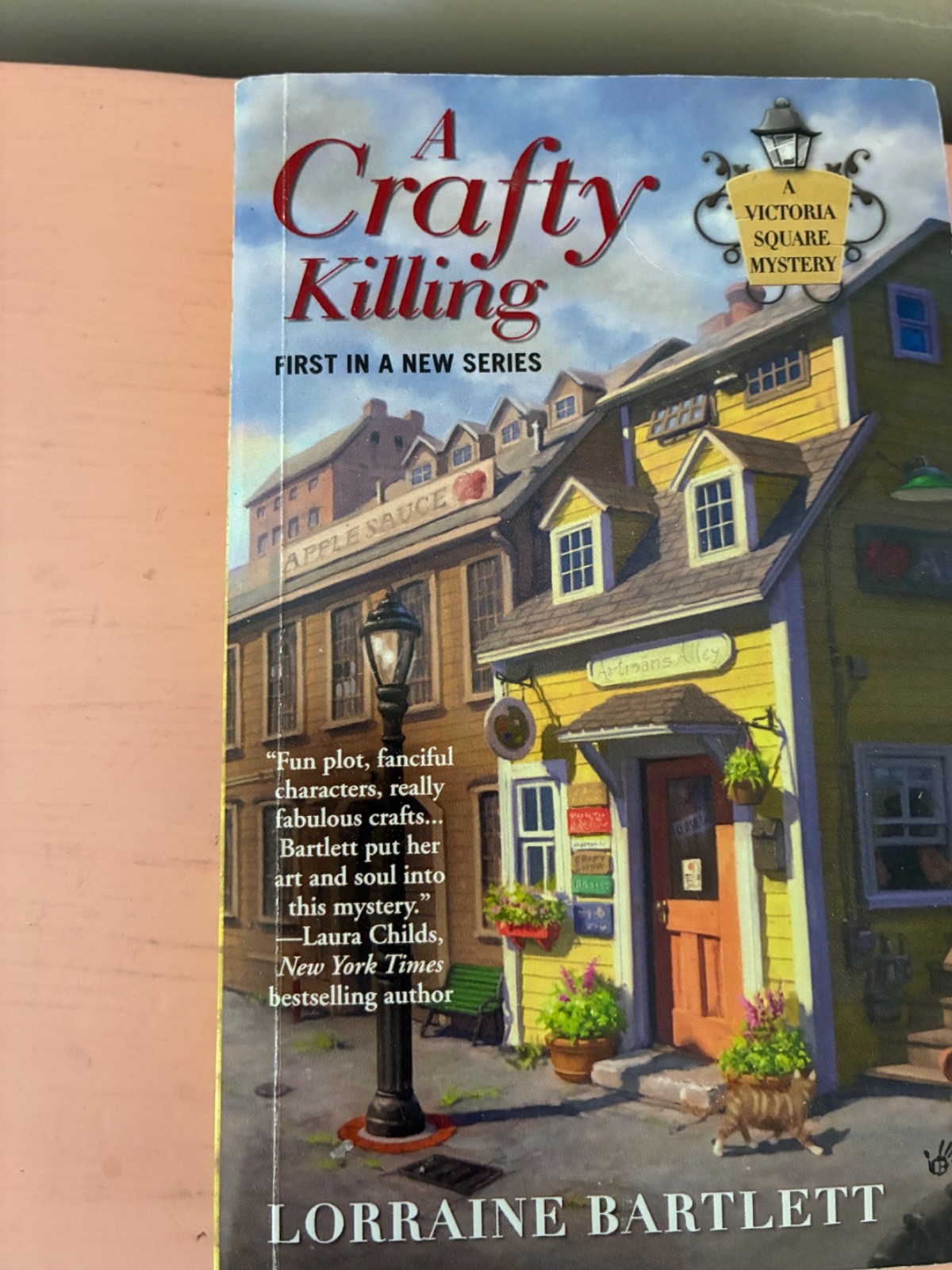 Lot of 6 Lorraine Bartlett Victoria Square Mystery Books Mysteries Cozy