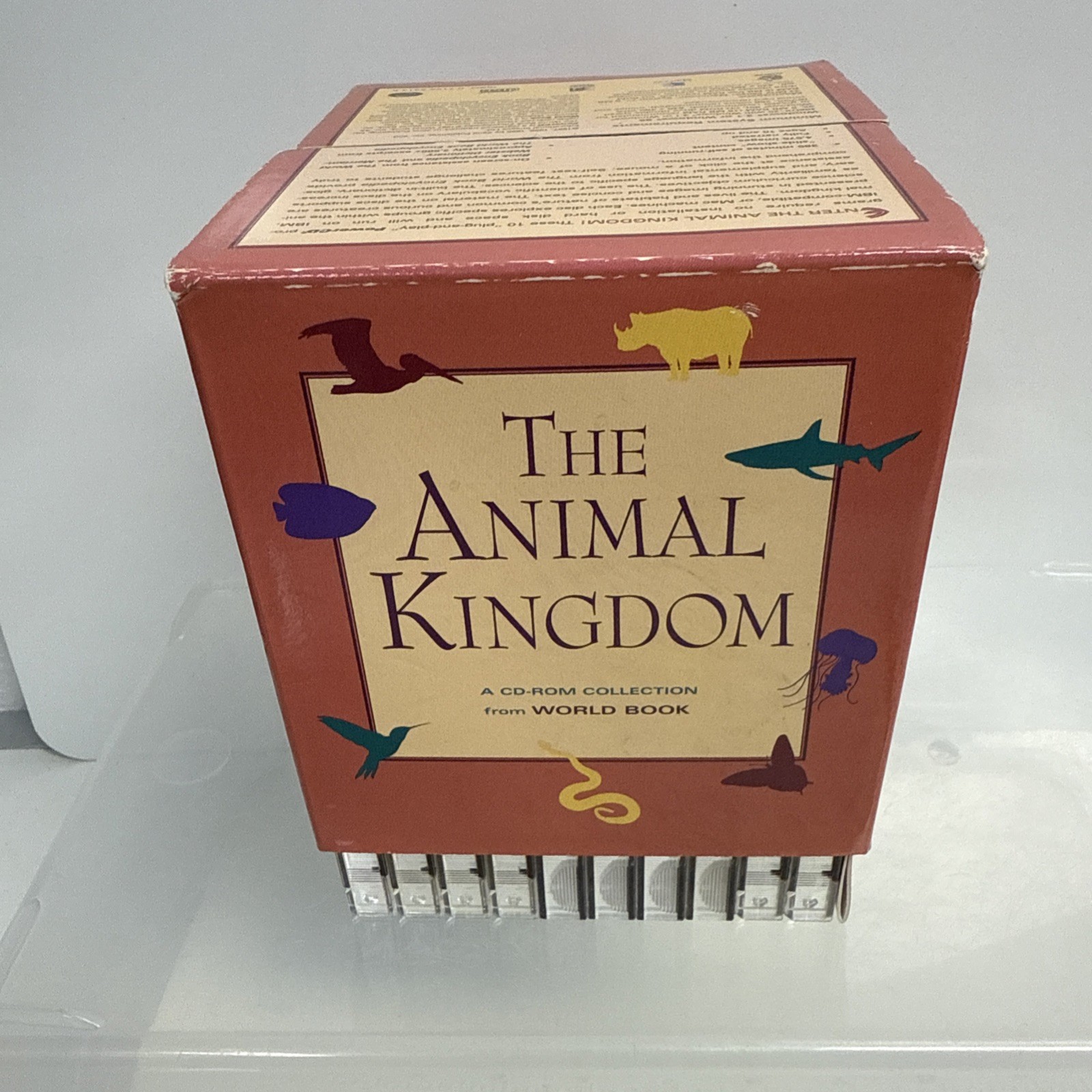 “The Animal Kingdom” a 10 CD-ROM collection from world book Encyclopedia NEW