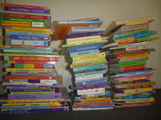 Lot of 5 Children BOARD Hardcover BABY TODDLER DAYCARE Kids BOOKS *RANDOM MIX*