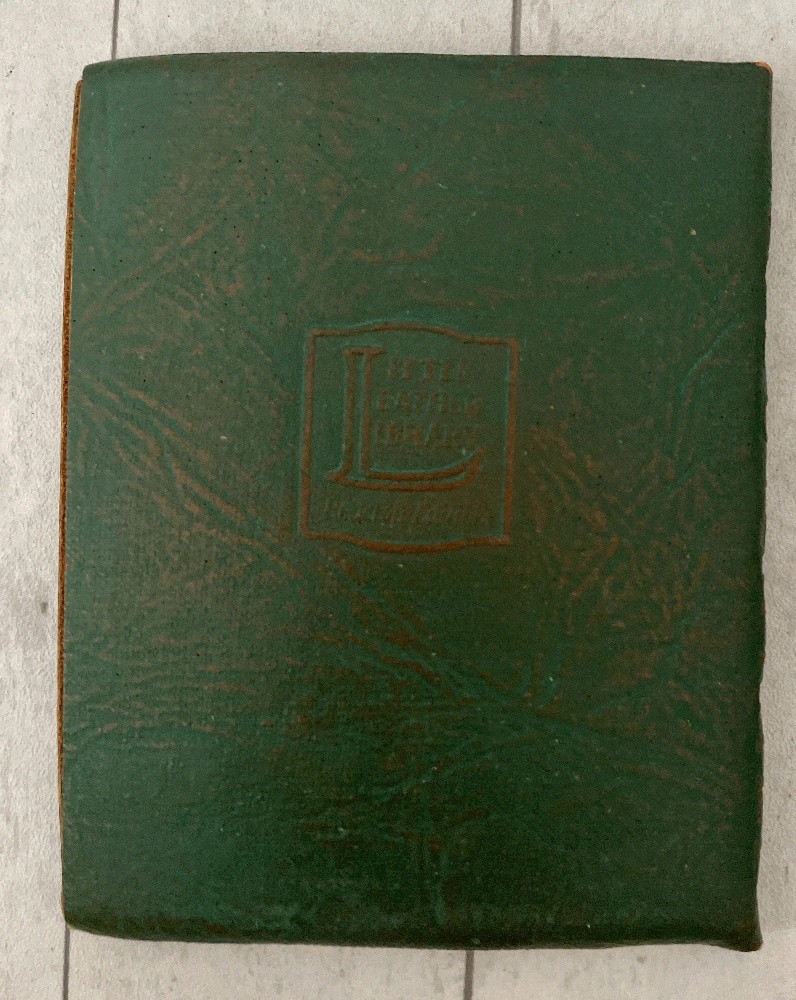 Little Leather Library, Green, Will O’The Mill, Redcroft Edition circa 1921-1924
