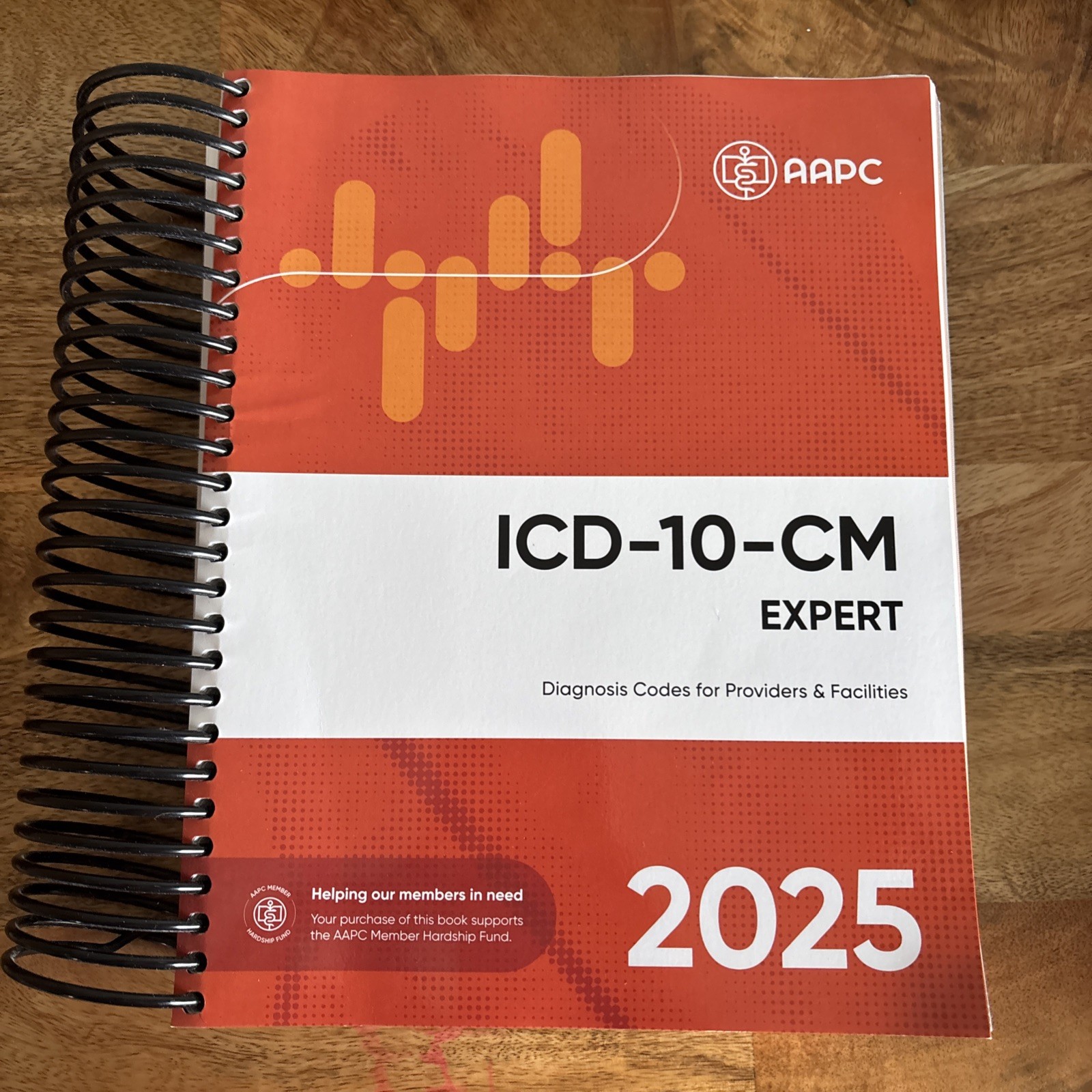 ICD-10-CM Complete Code Set 2025 – Spiral-bound, by AAPC