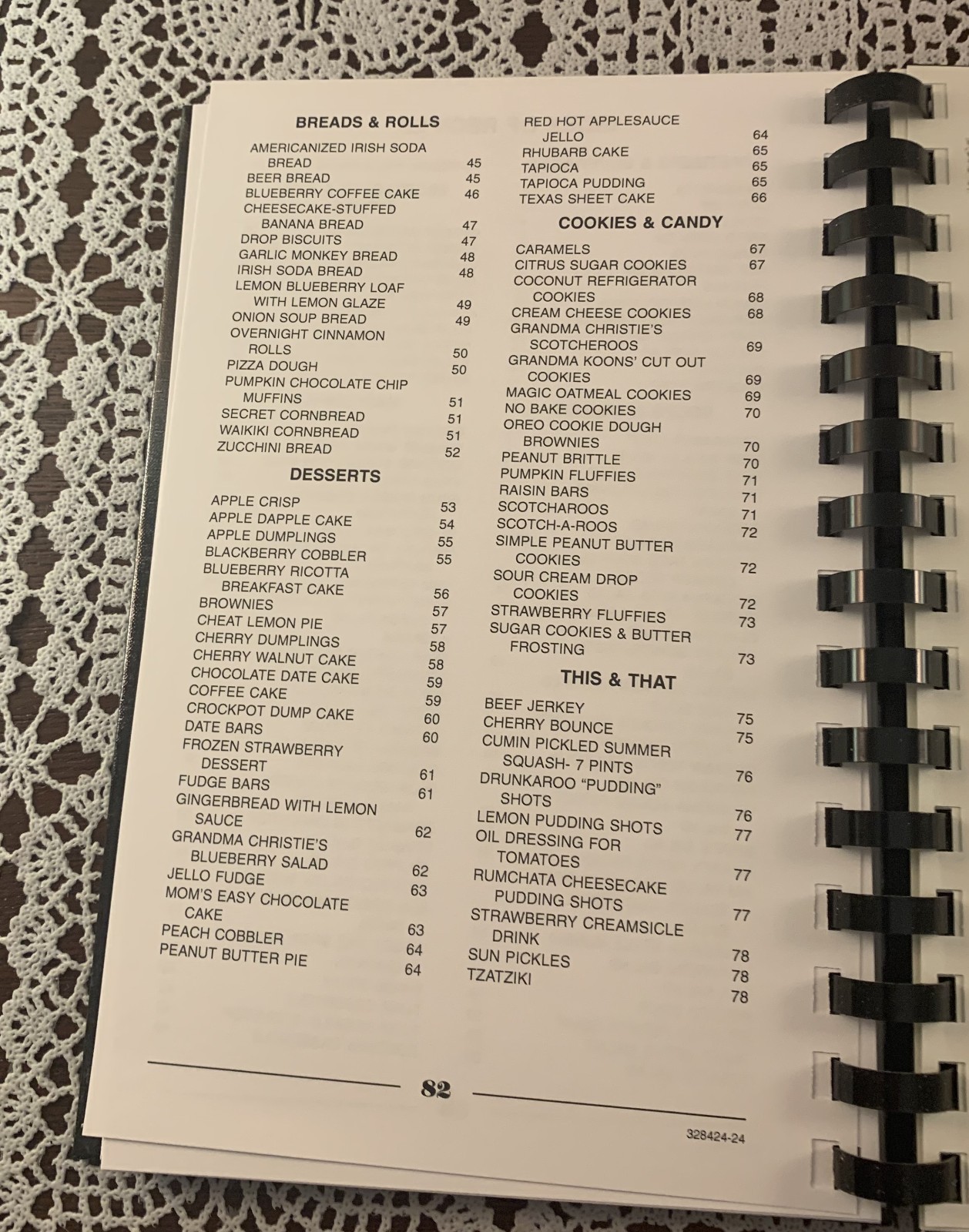 2024 Wieland Chase Brass Cookbook Employee Recipes 84 Pages Hardcover Spiral