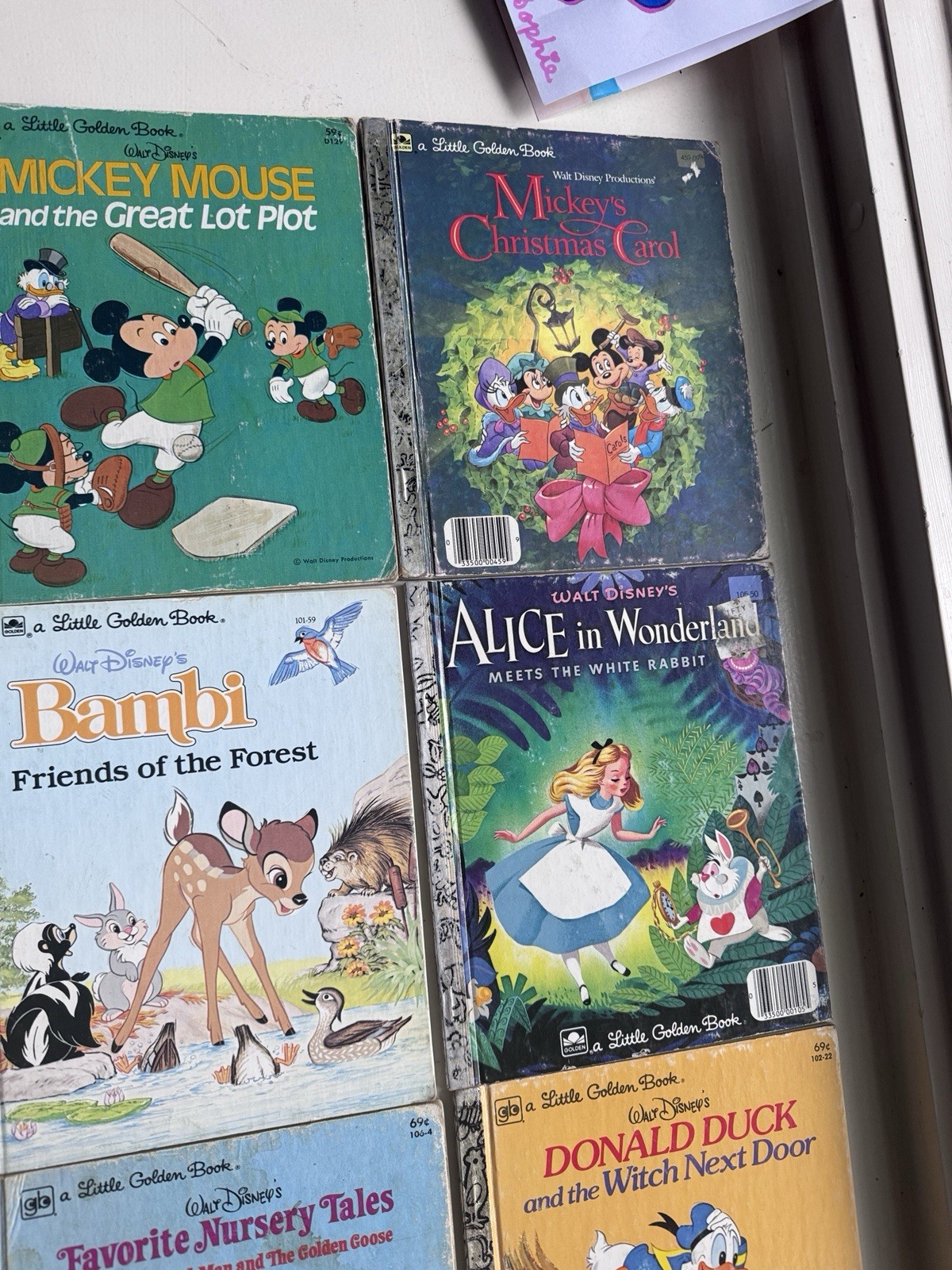 Lot Of 12 Disney Little Golden Book Read Description Many Vintage