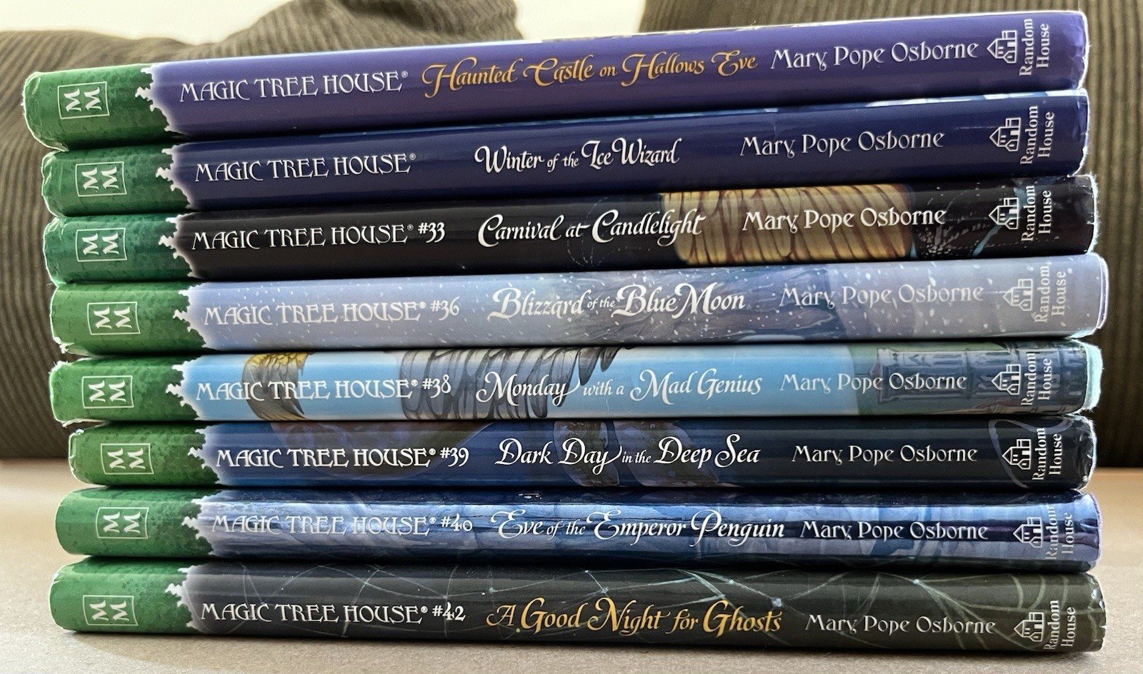 Magic Tree House 8 Hardback Books Mary Pope Osborne Kids Chapter Books Ages 6-9