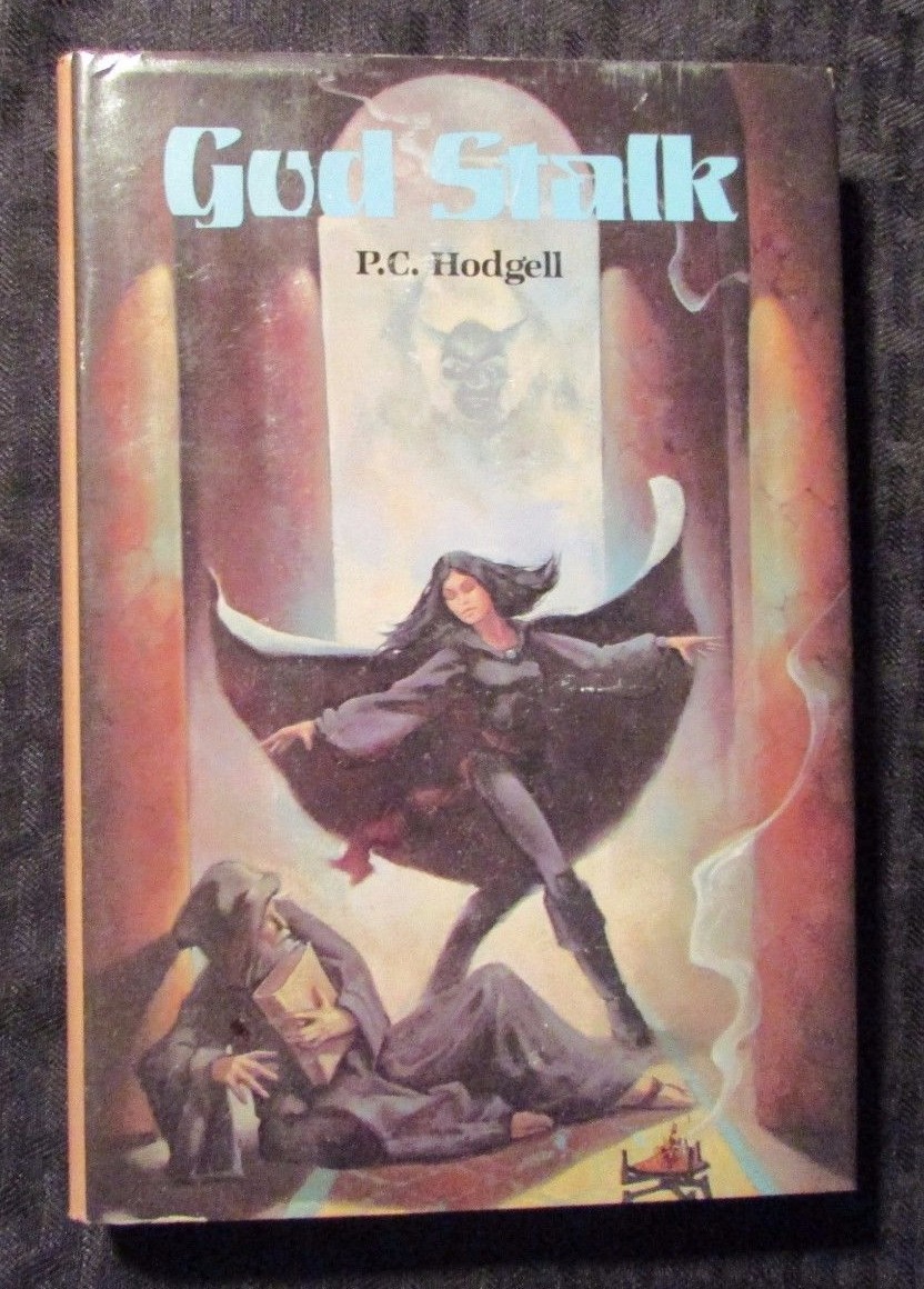 1982 GOD STALK by P.C. Hodgell BCE Atheneum HC/DJ FN+/VG Jeff Jones