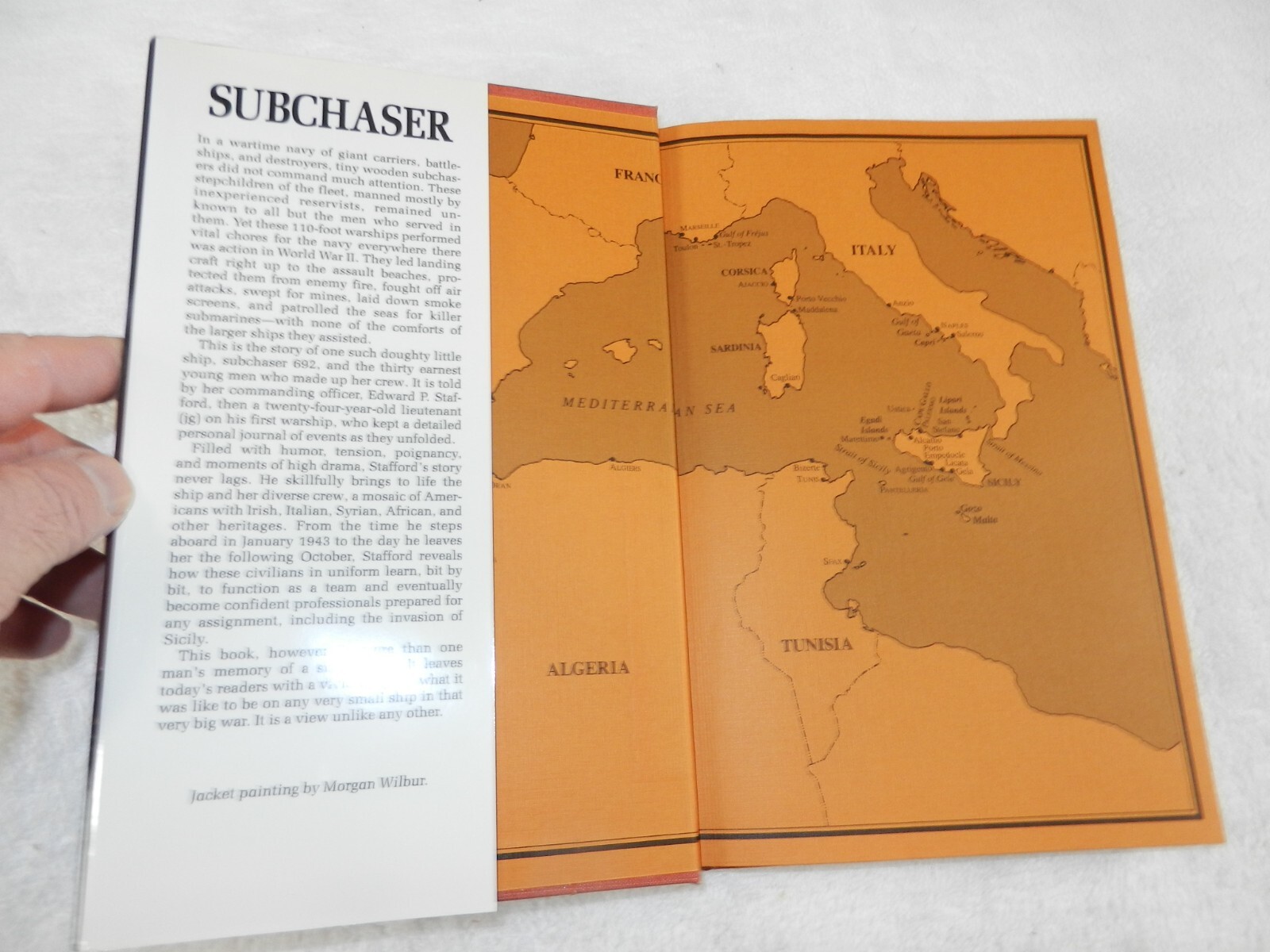 WW II 1943 Sicily Salerno Invasions & SC-692 Subchaser Captain „SUBCHASER“ b