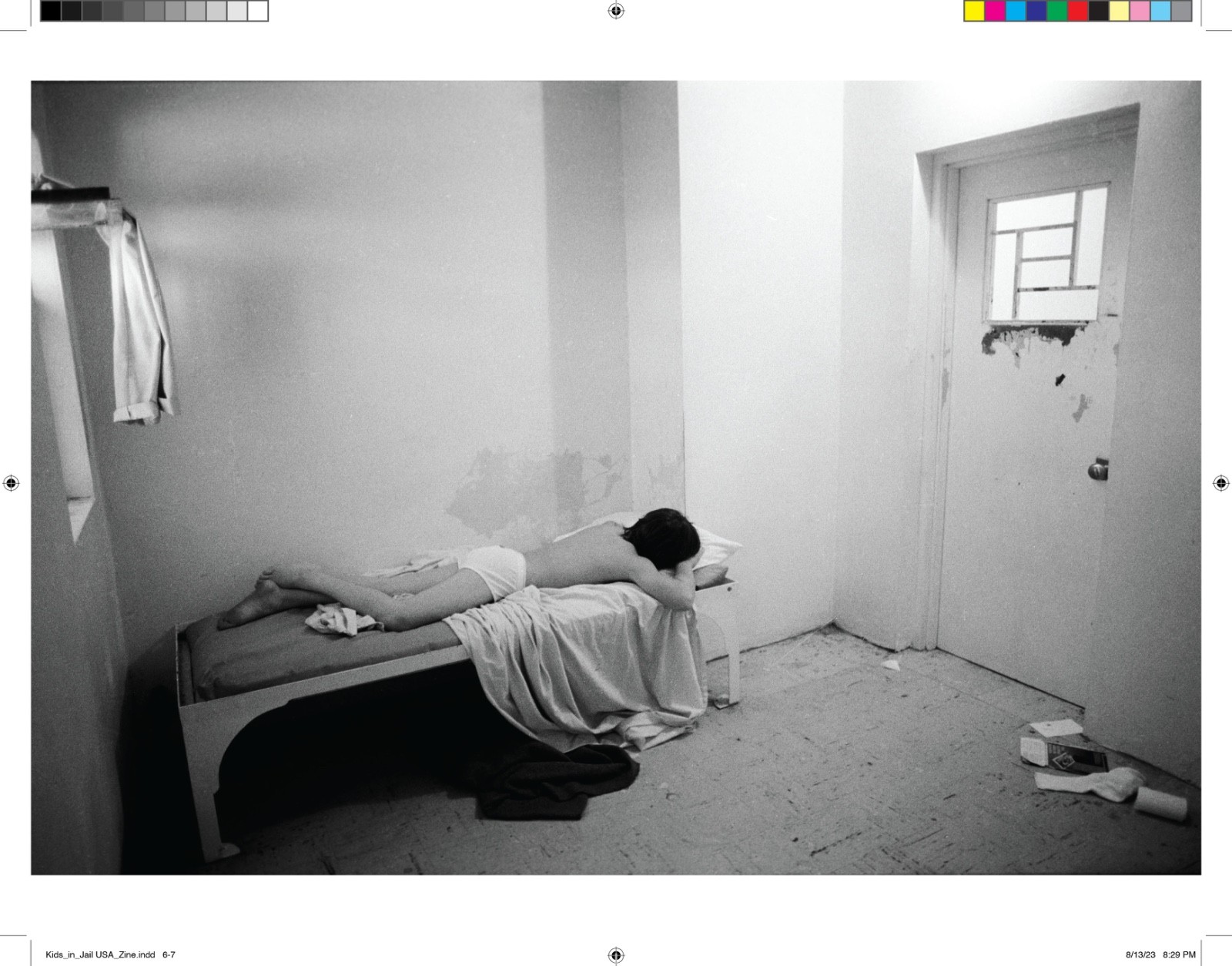 Kids in Jail United States 20 Page Zine Stephen Shames – signed
