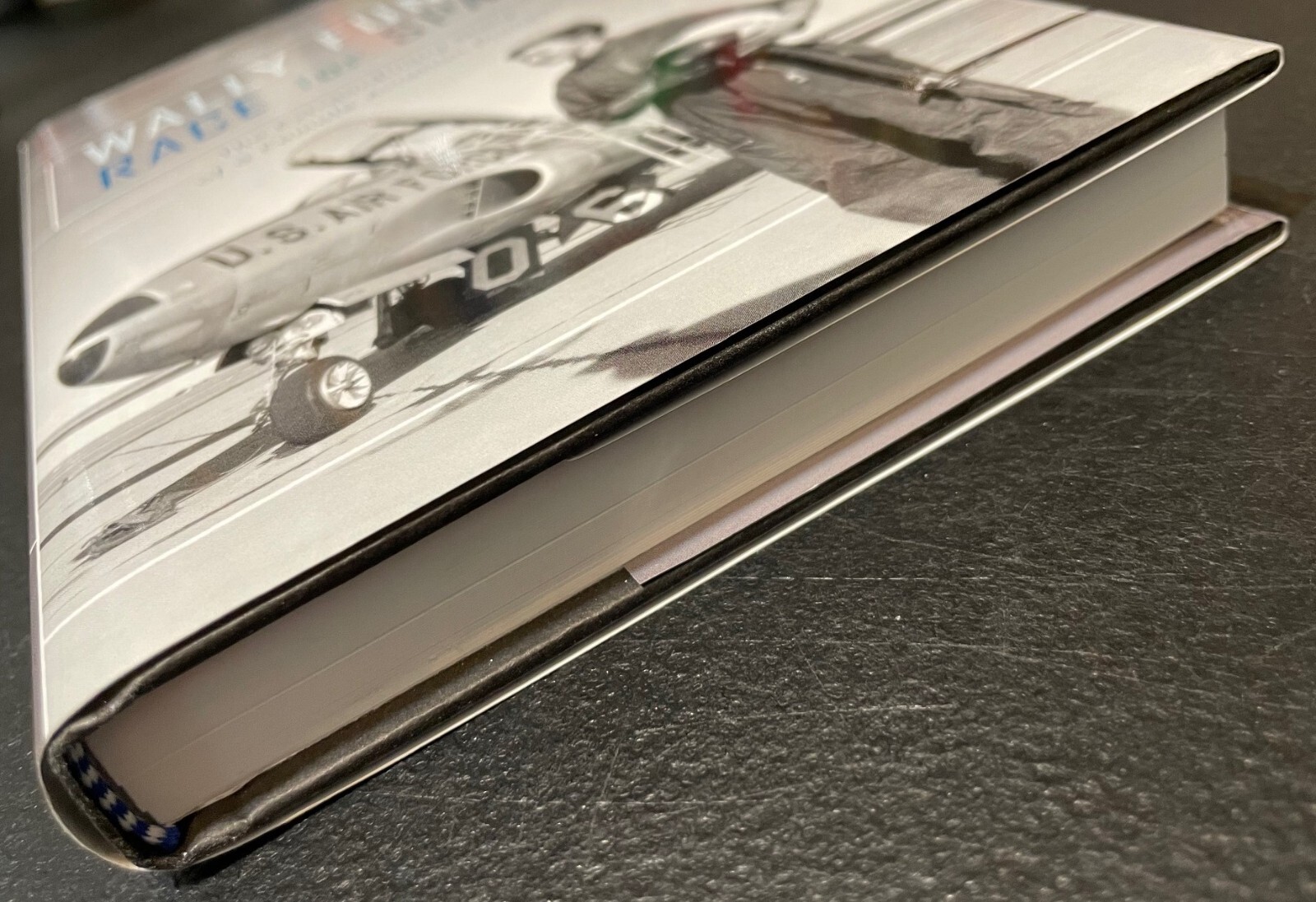 Wally Funk signed WALLY FUNK’S RACE FOR SPACE, 1st/1st, dust jacket cover