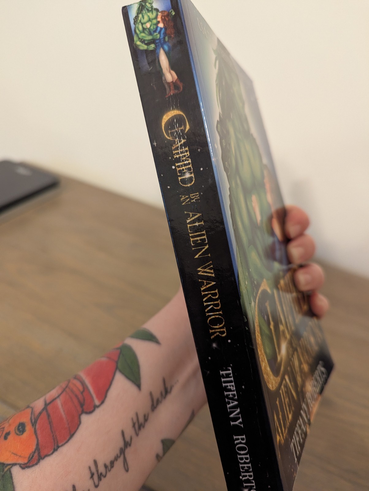 Renegade Romance Edition Claimed by an Alien Warrior by Tiffany Roberts Signed!