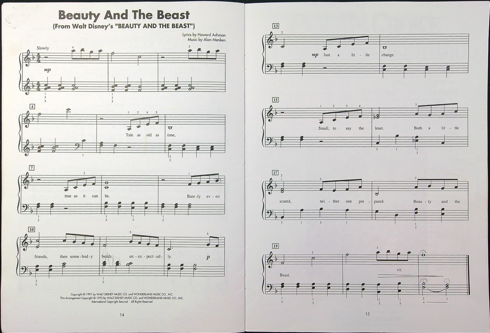 Choice Standards Music Book PVG Arranged Fred Kern Hal Leonard Vintage 1008a