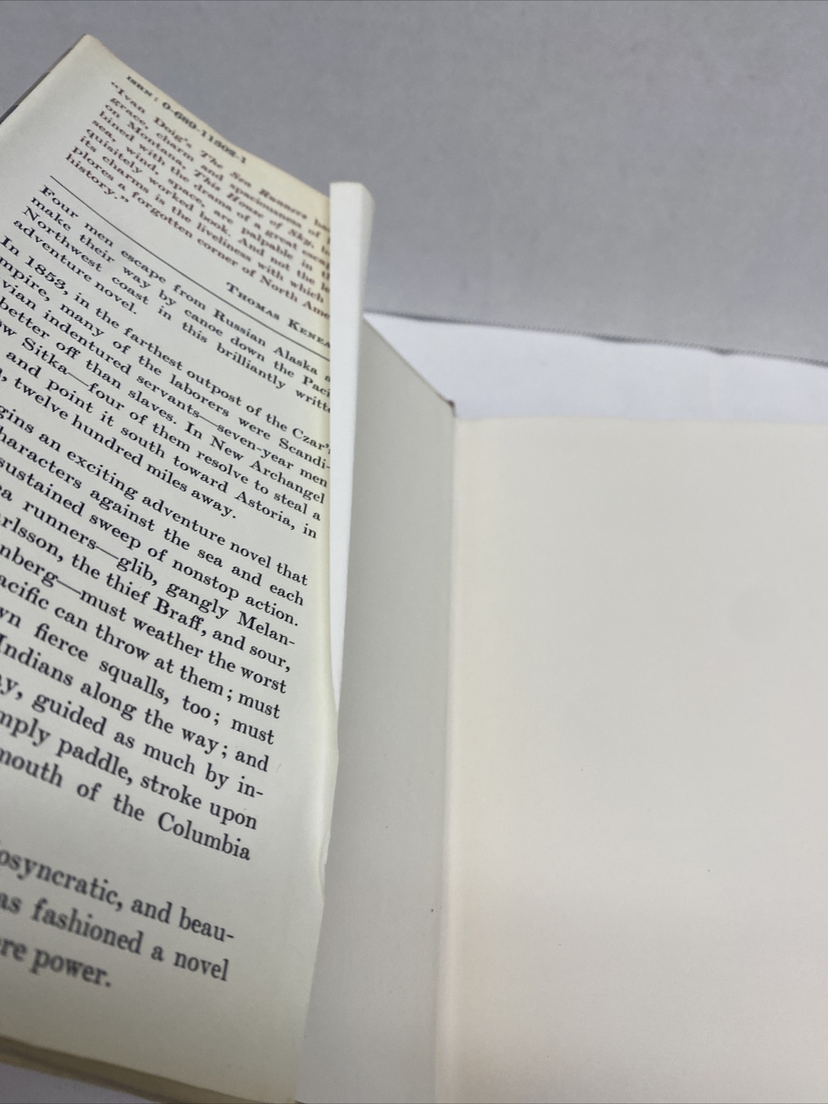 The Sea Runners by Ivan Doig (1982, Hardcover)