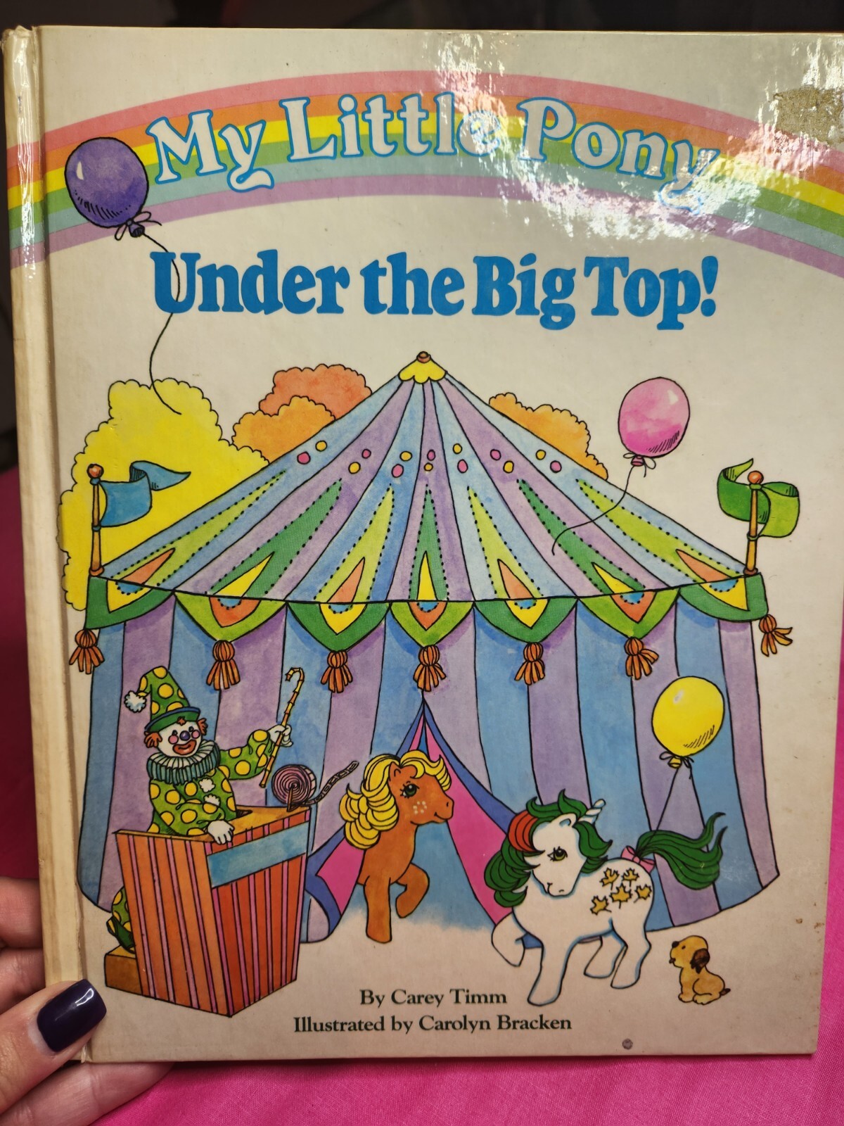 VTG My Little Pony Books + DVDs + VHS Lot of 6