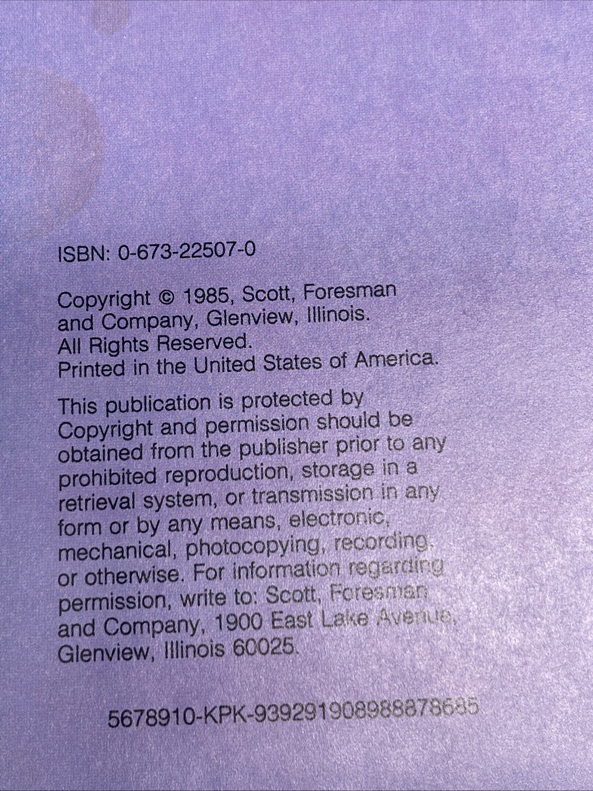 Invitation to Mathematics Scott, Foresman And Company