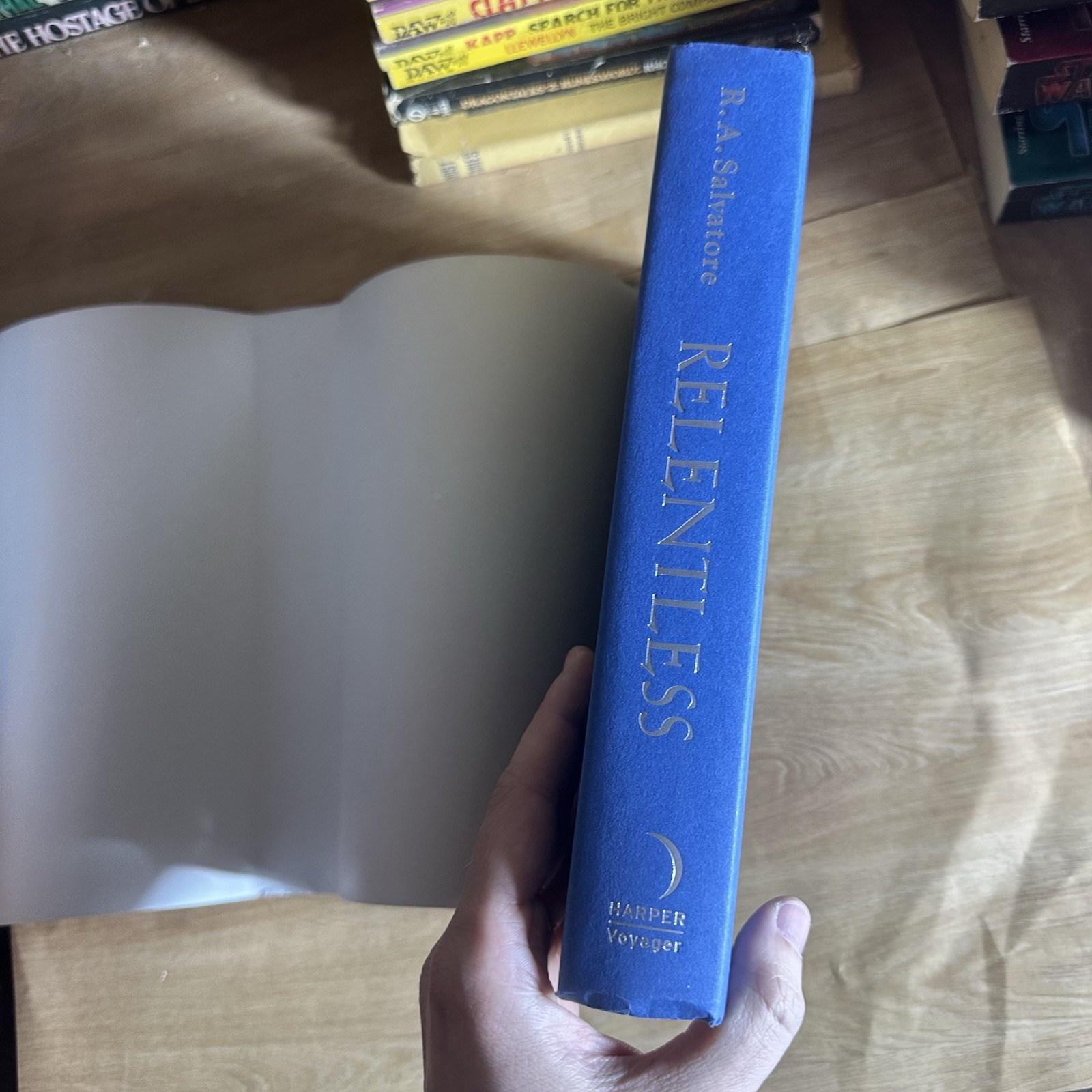 Relentless R.A. Salvatore Forgotten Realms Drizzt First 1st Edition Exclusive HC