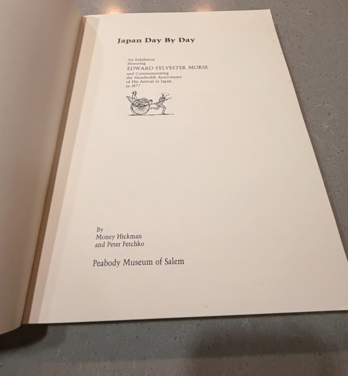 Japan Day by Day: An Exhibition in Honor of Edward Sylvester Morse