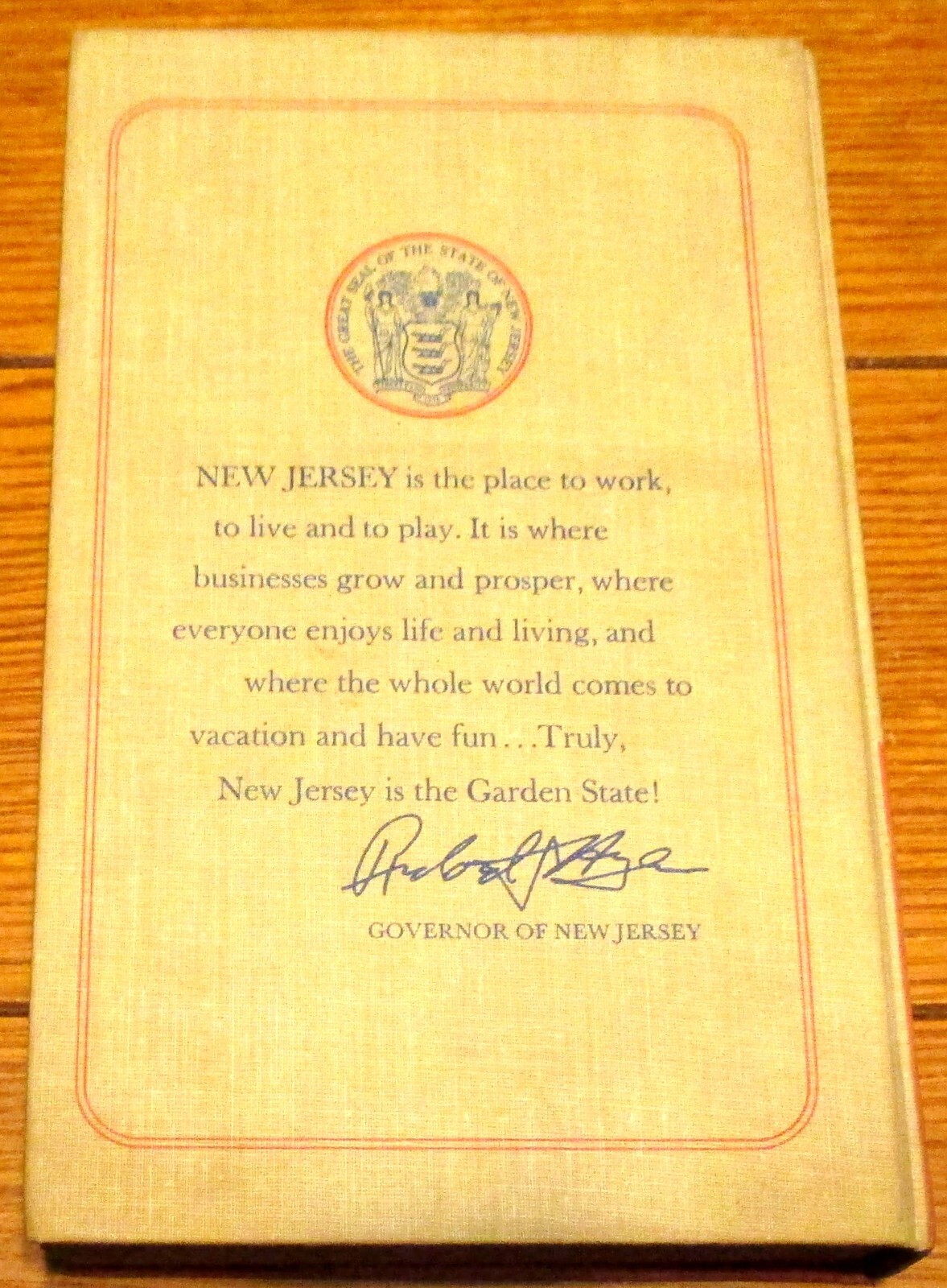 The New Jersey Almanac 1966–1967 Hardcover Book 768 Pages NICE!!