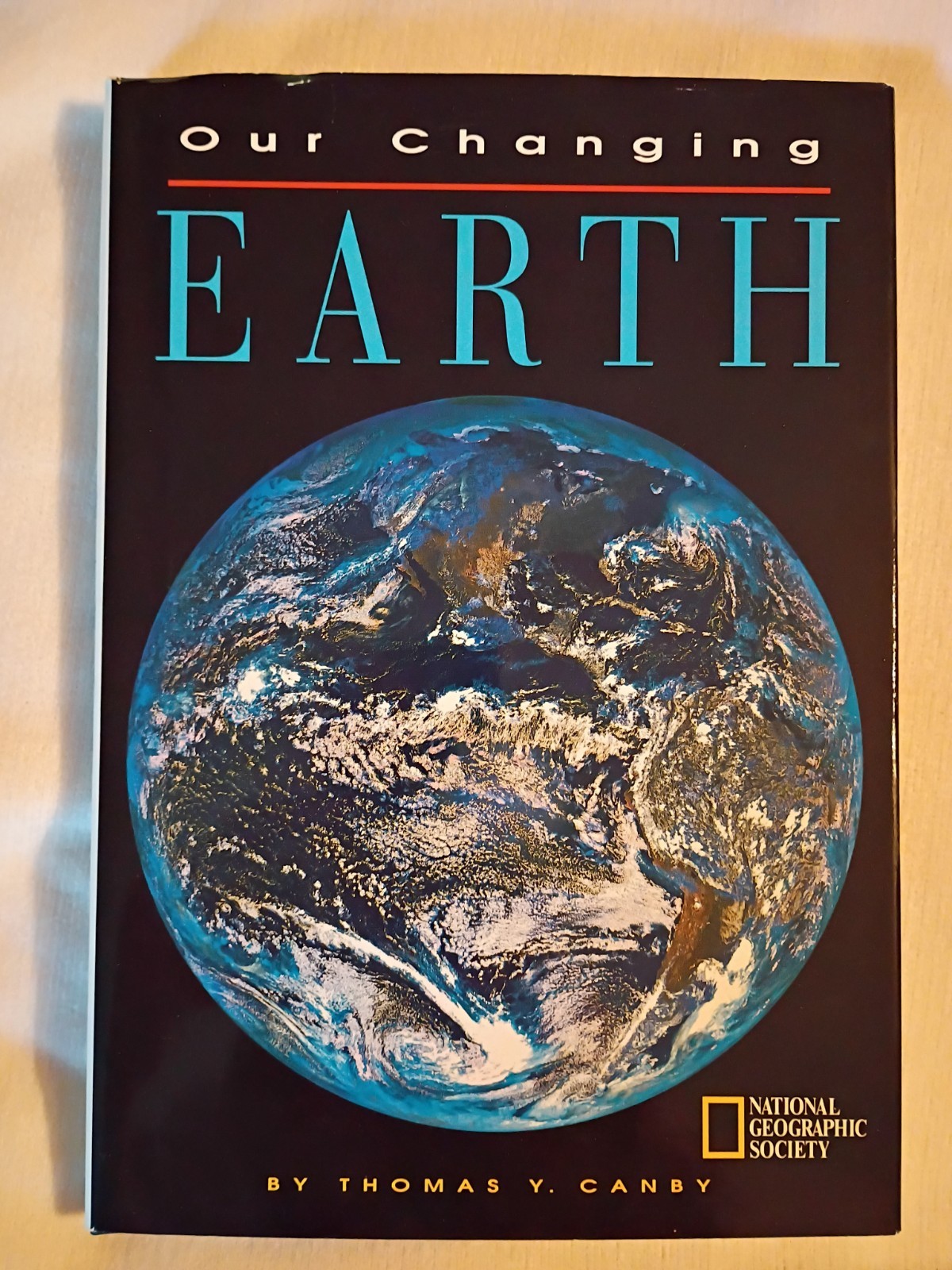 Lot of 4 National Geographic Society Books- Earth World National Parks HC W DJ