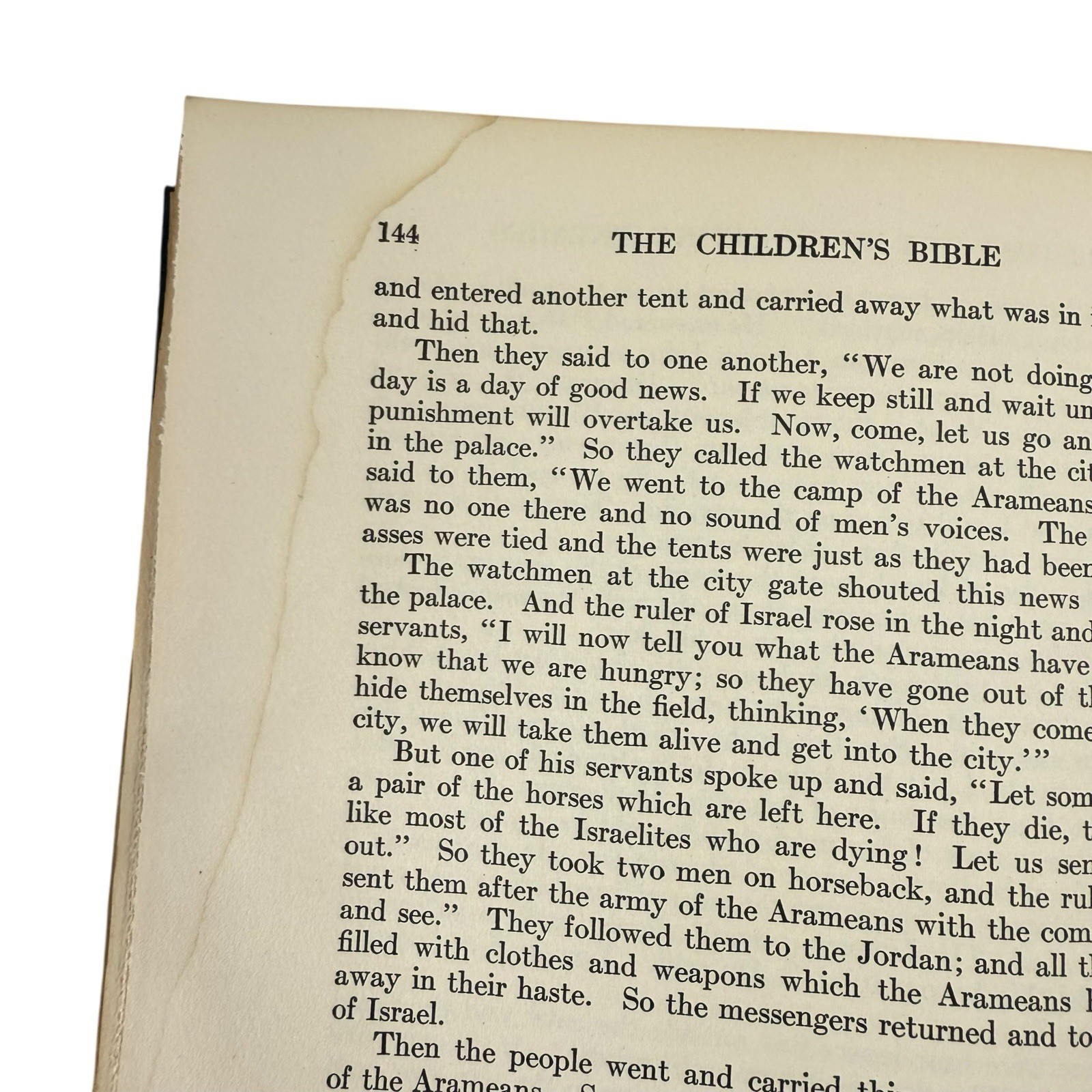 1922 Children’s Bible Sherman Kent Scribners First Edition Illustrated HC Color