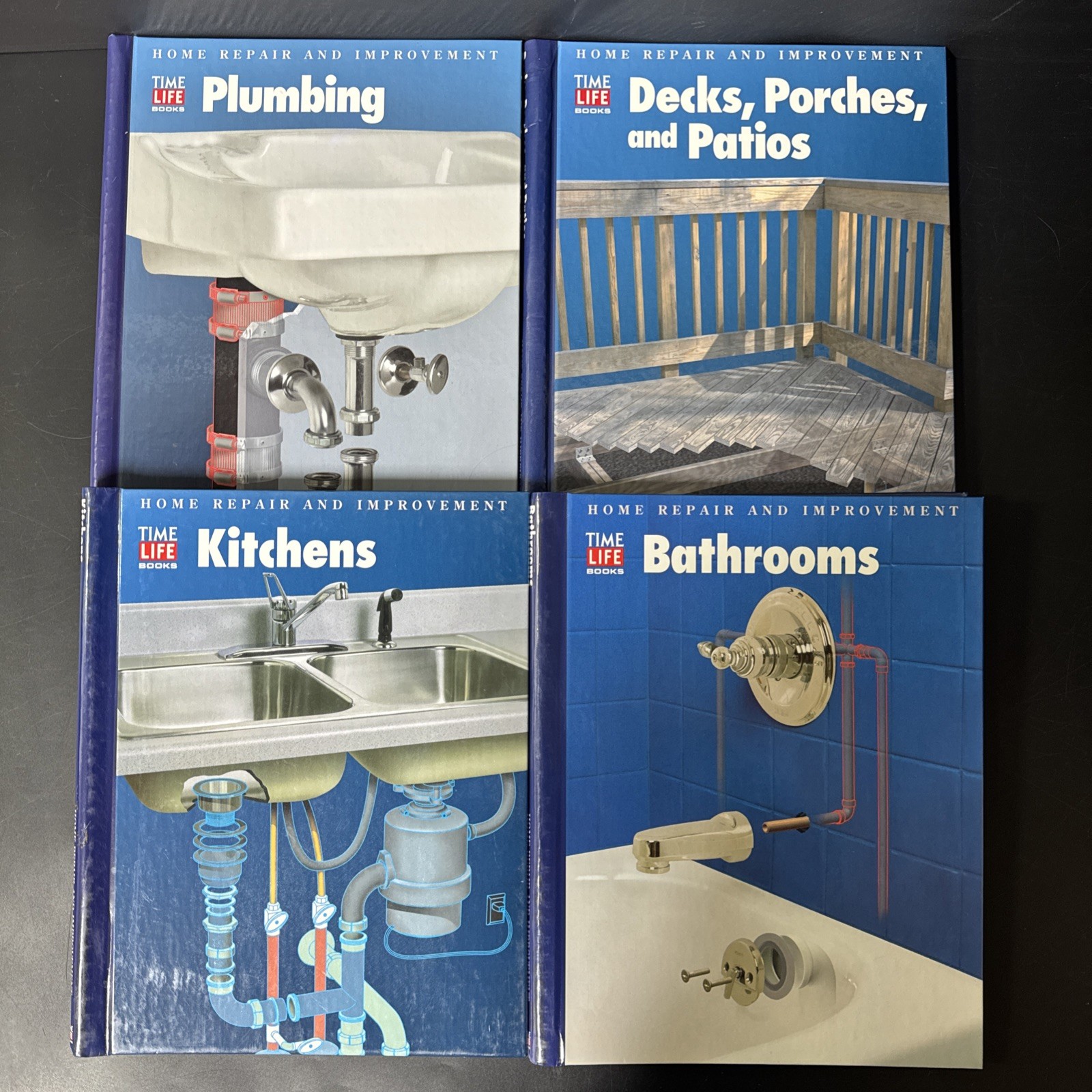 Vintage Time Life Home Repair And Improvement Lot Of 18 Hard Cover Spirals