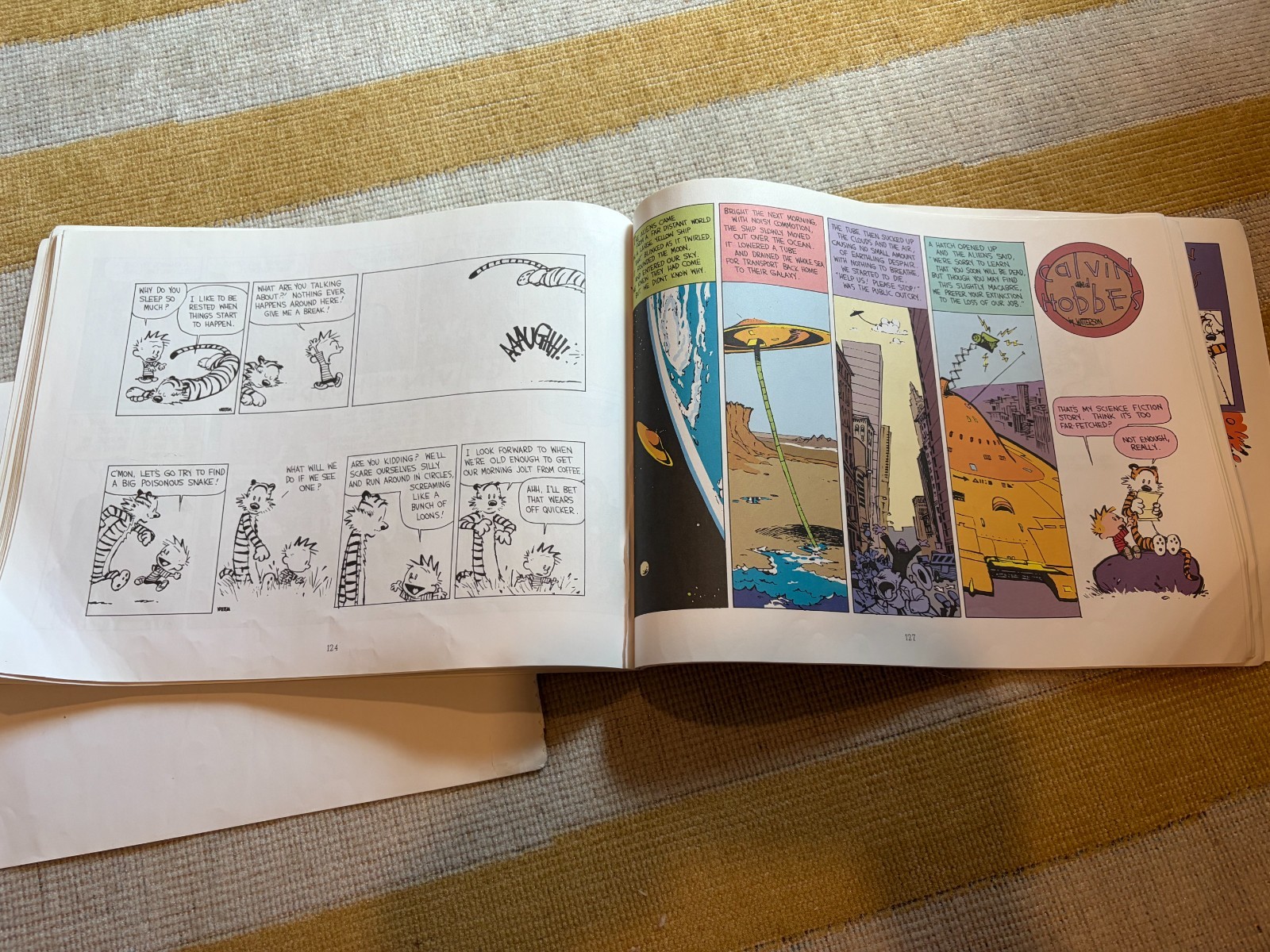 Calvin and Hobbes The Days Are Just Packed (INCOMPLETE BOOK, READ DESCRIPTION)
