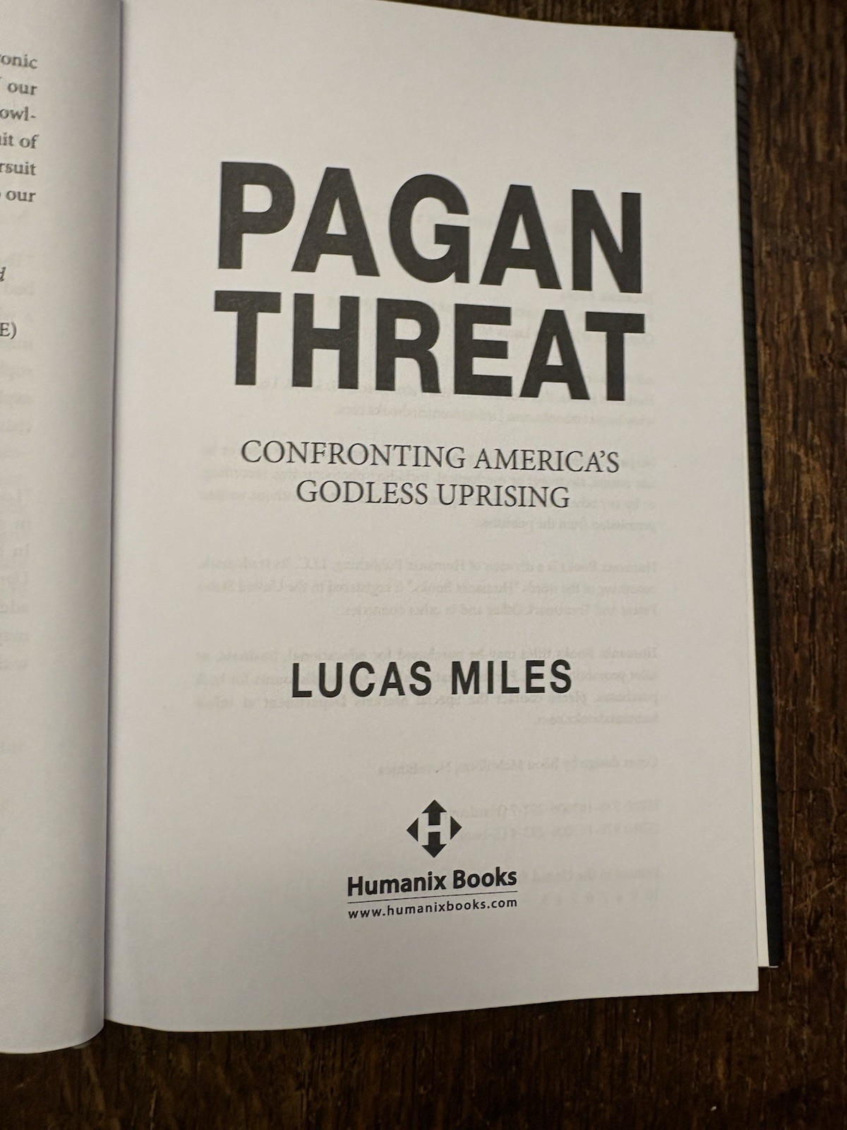 Pagan Threat: Confronting America’s Godless Uprising – Foreword by Charlie Kirk